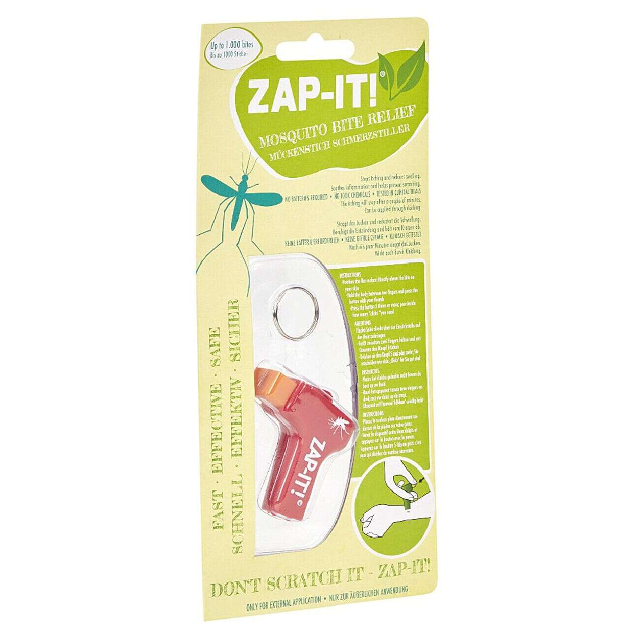 Zap-it anti démangeaison contre les piqûres de moustique