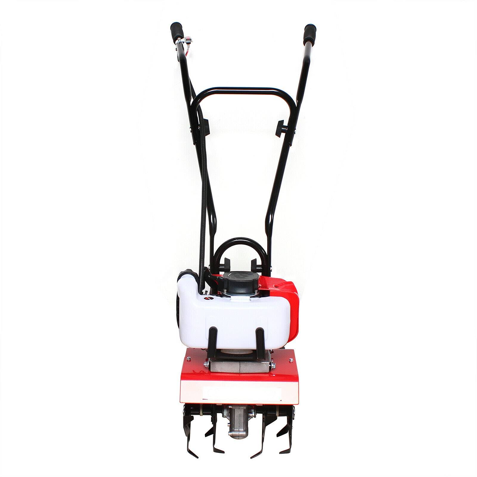Futchoy Commercial Micro Till Ripper52cc 2 Stroke Gasoline Garden Tiller Rotary Tiller Field Cultivator Tillage Tool 19kW used for Cultivating and Wee