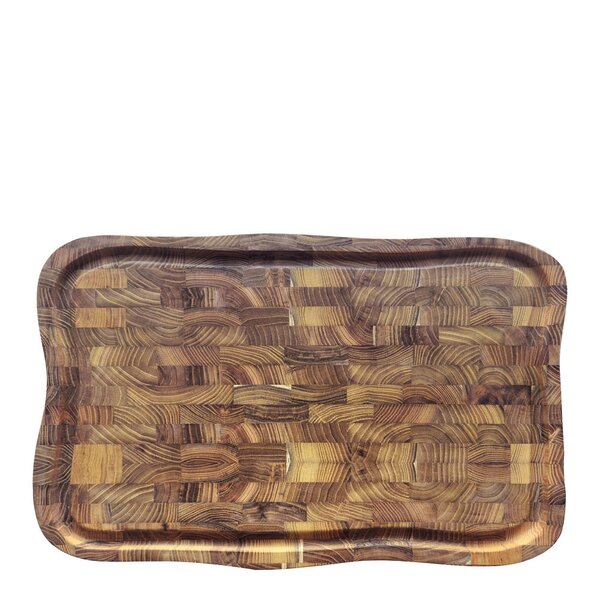 Raw skjærebrett 55x35 cm teak