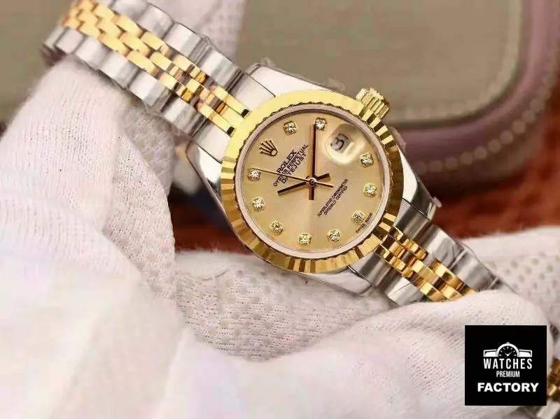 Rolex Lady Datejust 28mm 18K Gold Dial