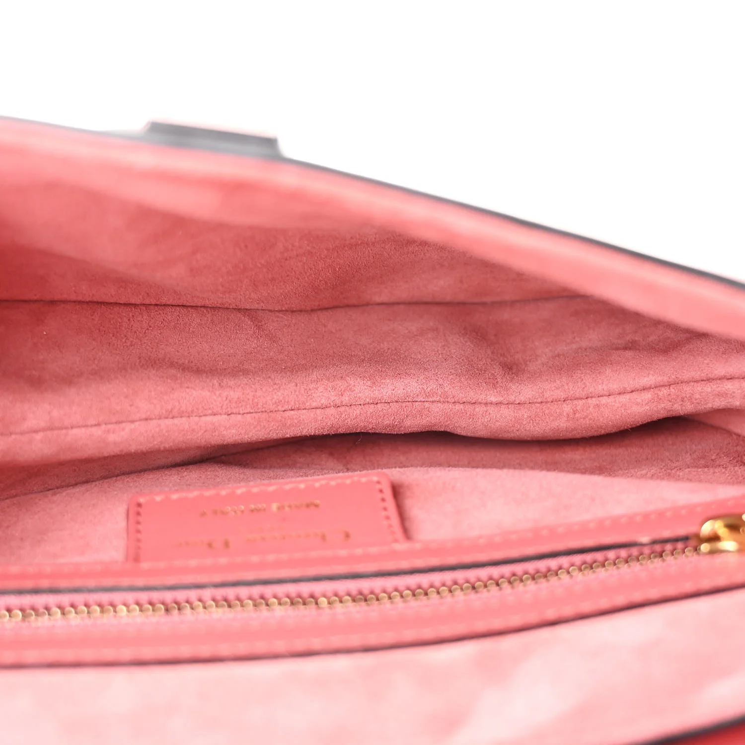 Calfskin Saddle Bag Pink