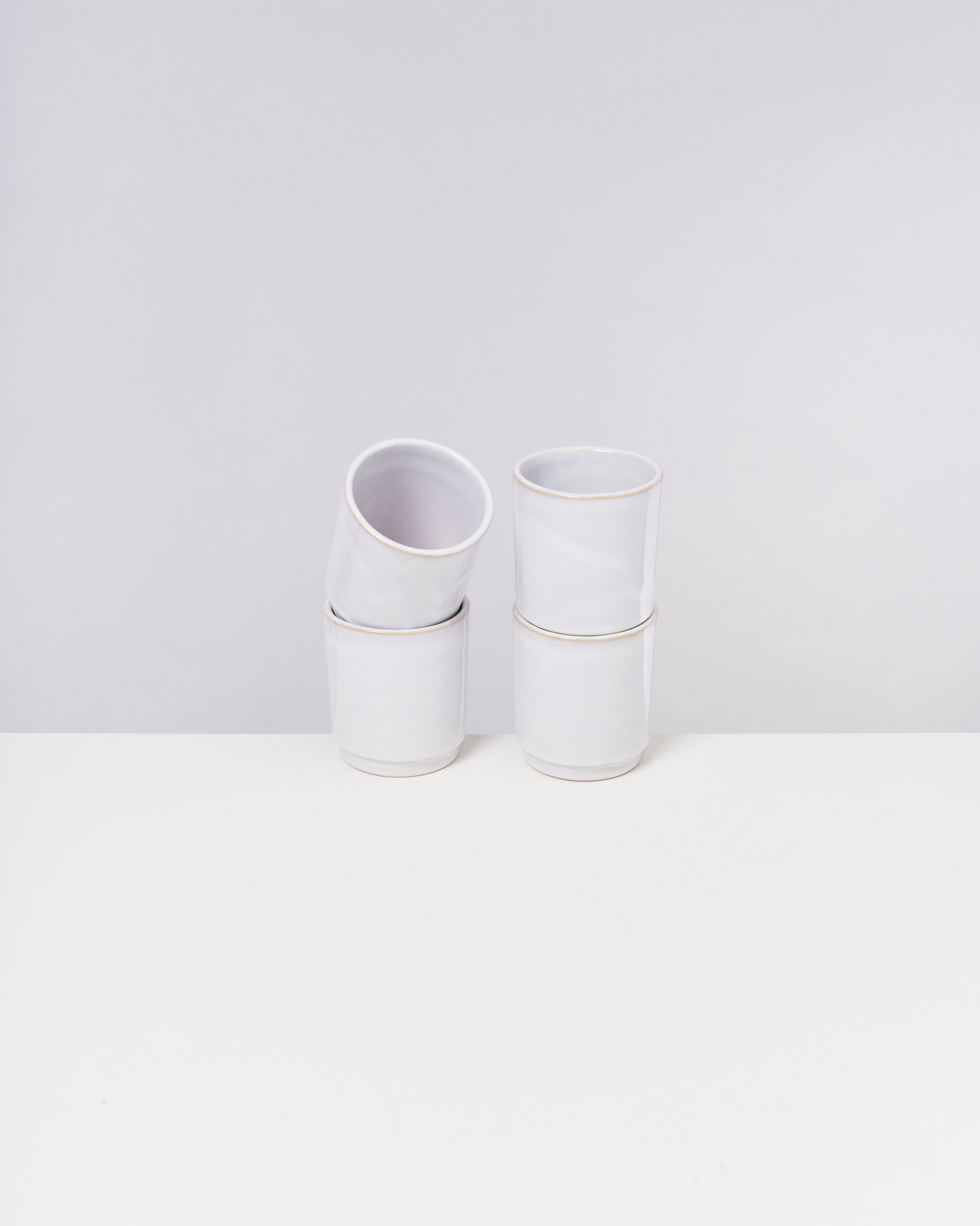CORDOAMA - LARGE CUP WHITE SET OF 4