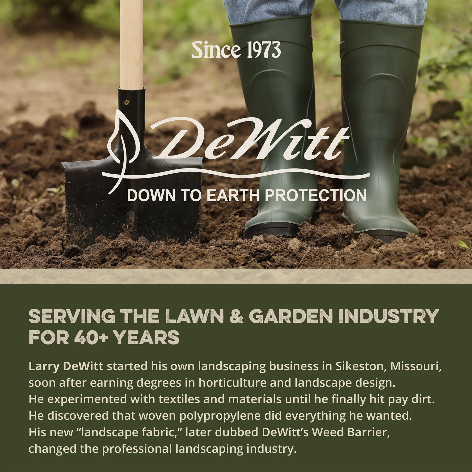 DeWitt Weed Barrier Pro 3-Oz 4' x 300' Heavy-Duty Commercial & Home Garden Landscape Fabric Weed Block, Black