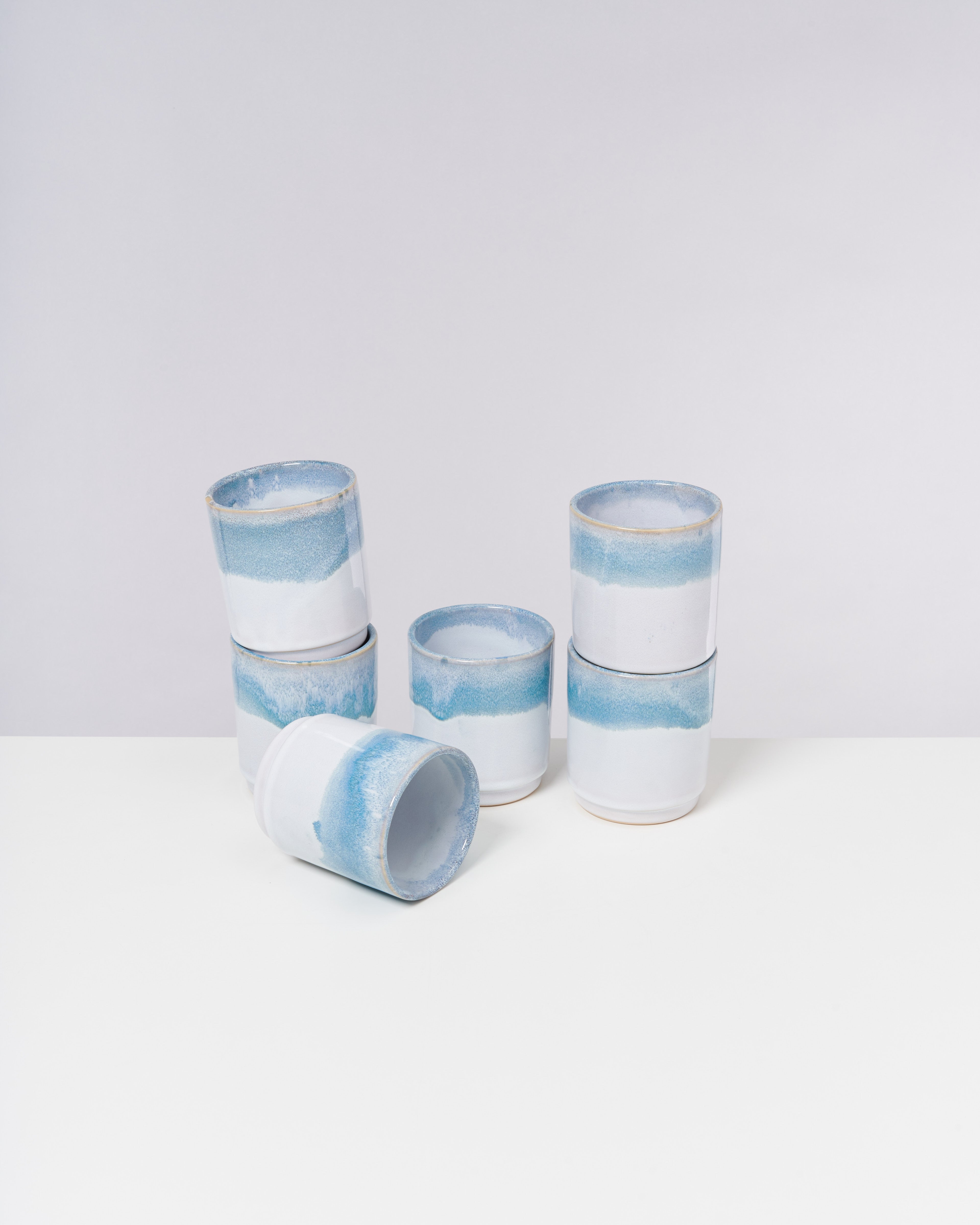 CORDOAMA - LARGE CUP AQUA SET OF 6