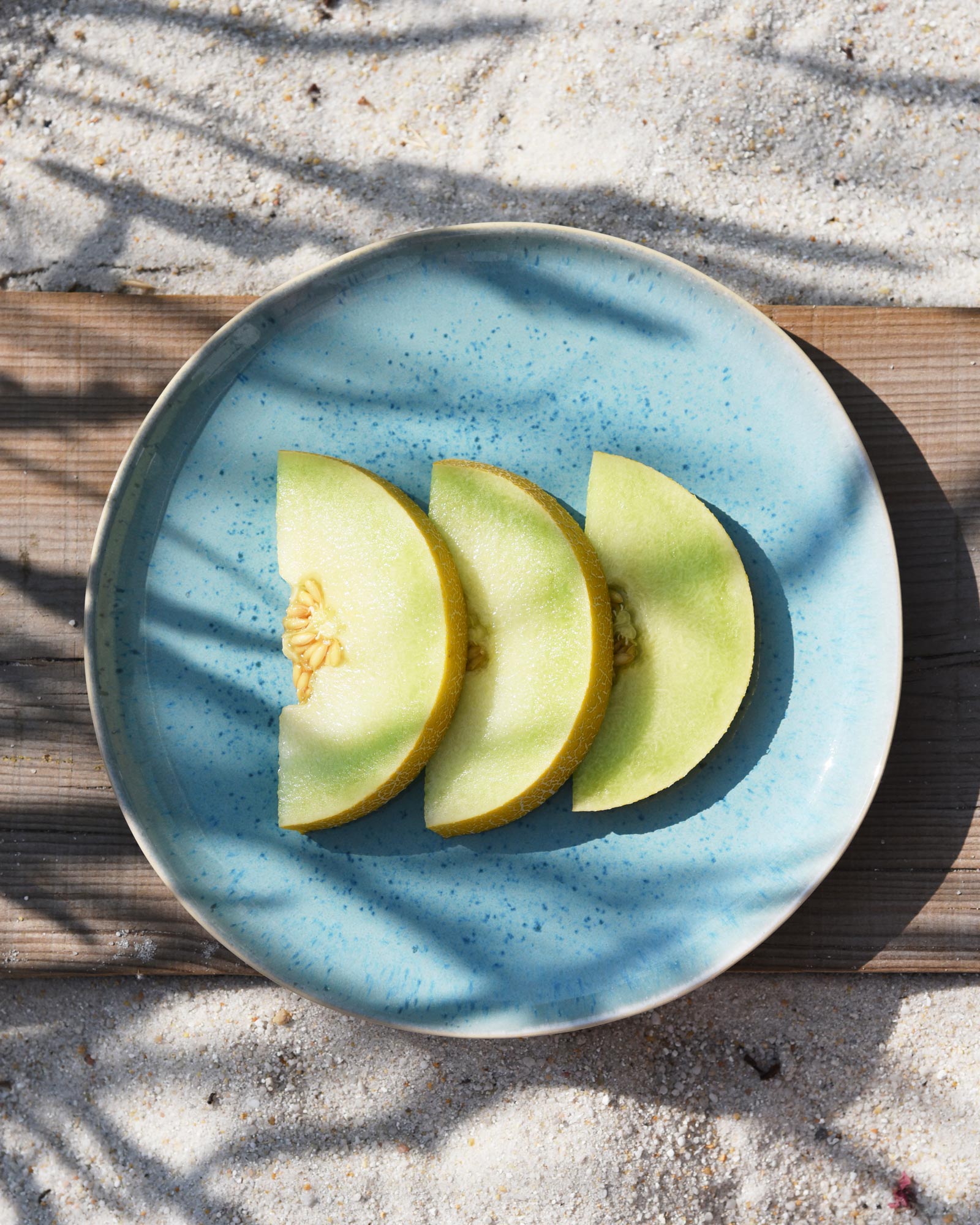 AREIA - LARGE PLATE CLASSIC AQUA