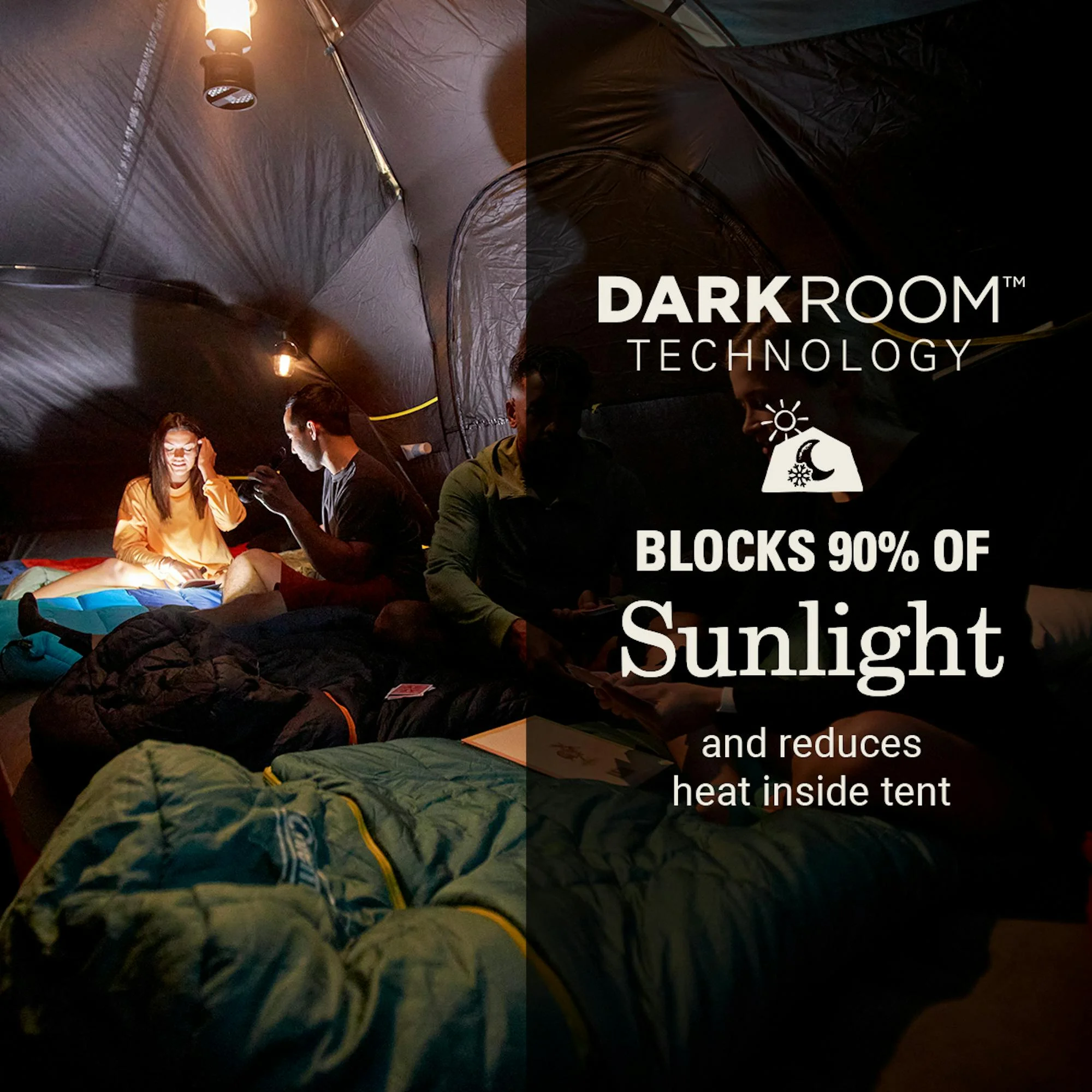 Skydome? XL 10-Person Camping Tent with Dark Room? Technology(1) - Image 2