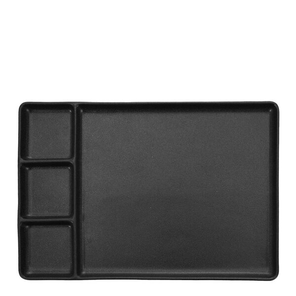 RAW tapas-/sushitallerken 31,5x21,5 cm titanium black