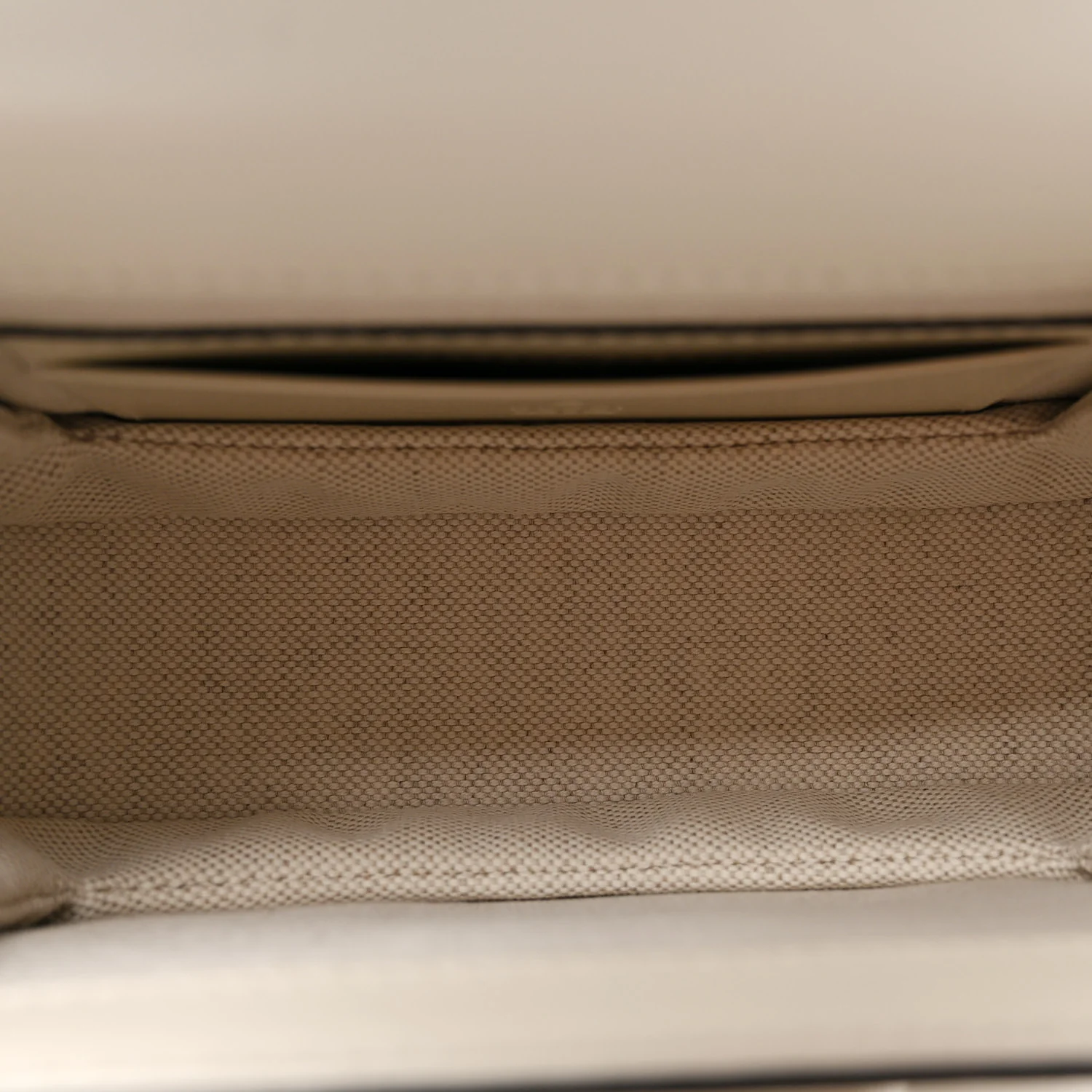 Boarded Dyana Lux Calfskin Web Mini Bamboo 1947 Top Handle Bag Mystic White