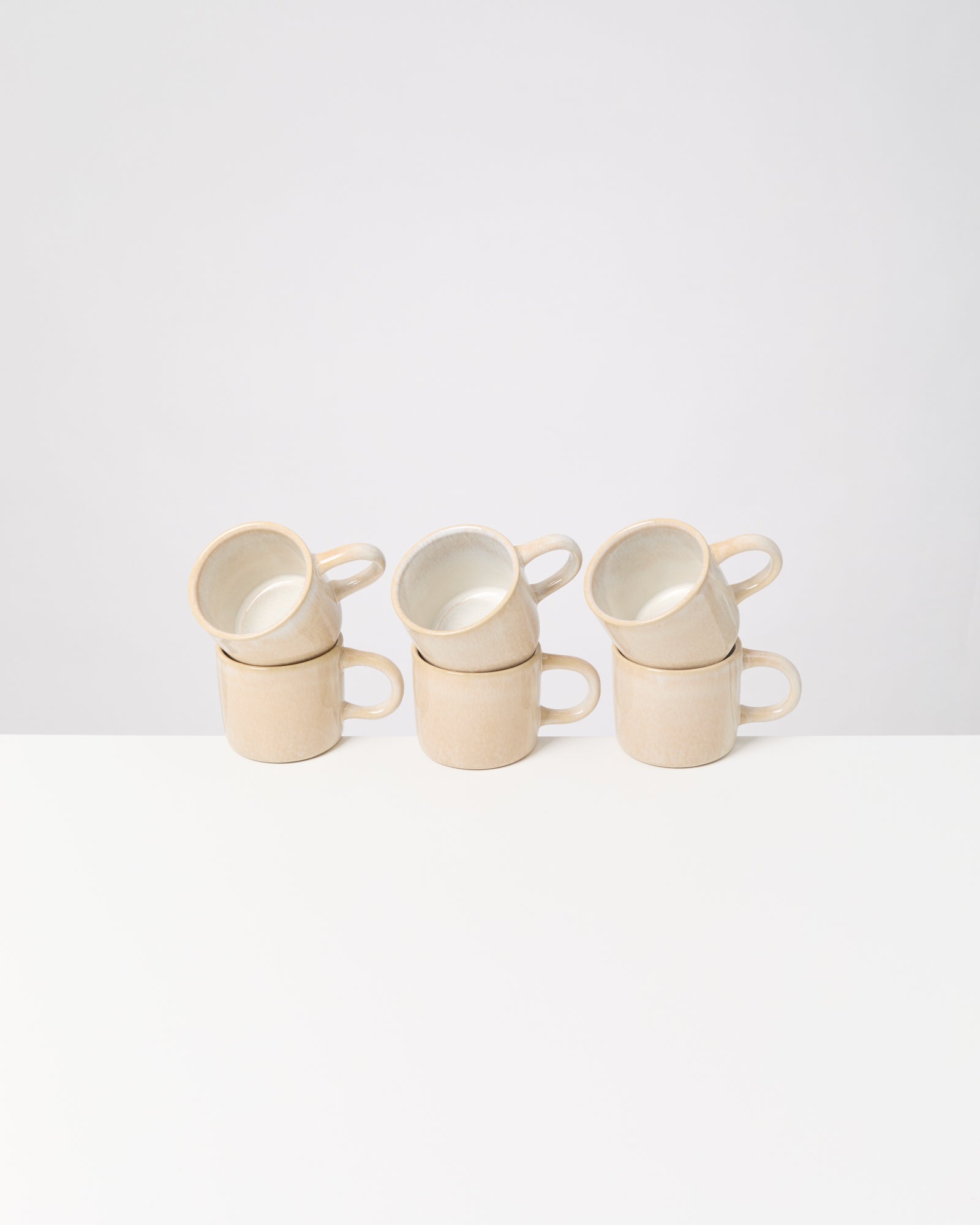 CORDOAMA - SMALL MUG CLASSIC SAND SET OF 6