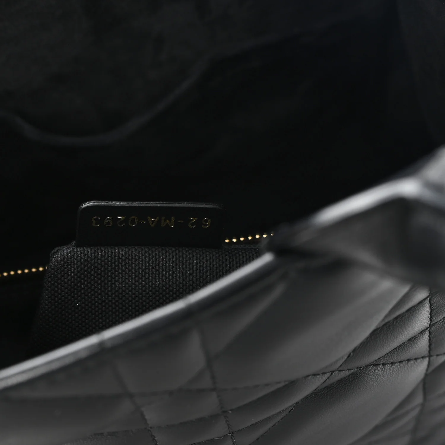Calfskin Macro Cannage Medium Book Tote Black