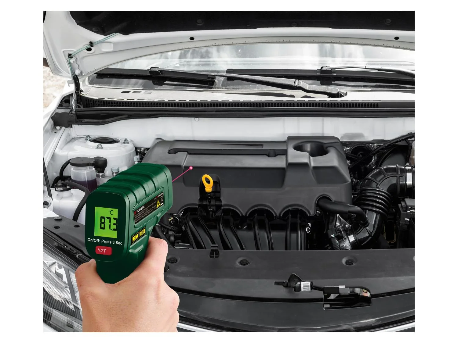 PARKSIDE Humidimtre bois/matriaux PBHM A1, 0-50 C ou Thermomtre infrarouge PITM A1, -38  +365 C