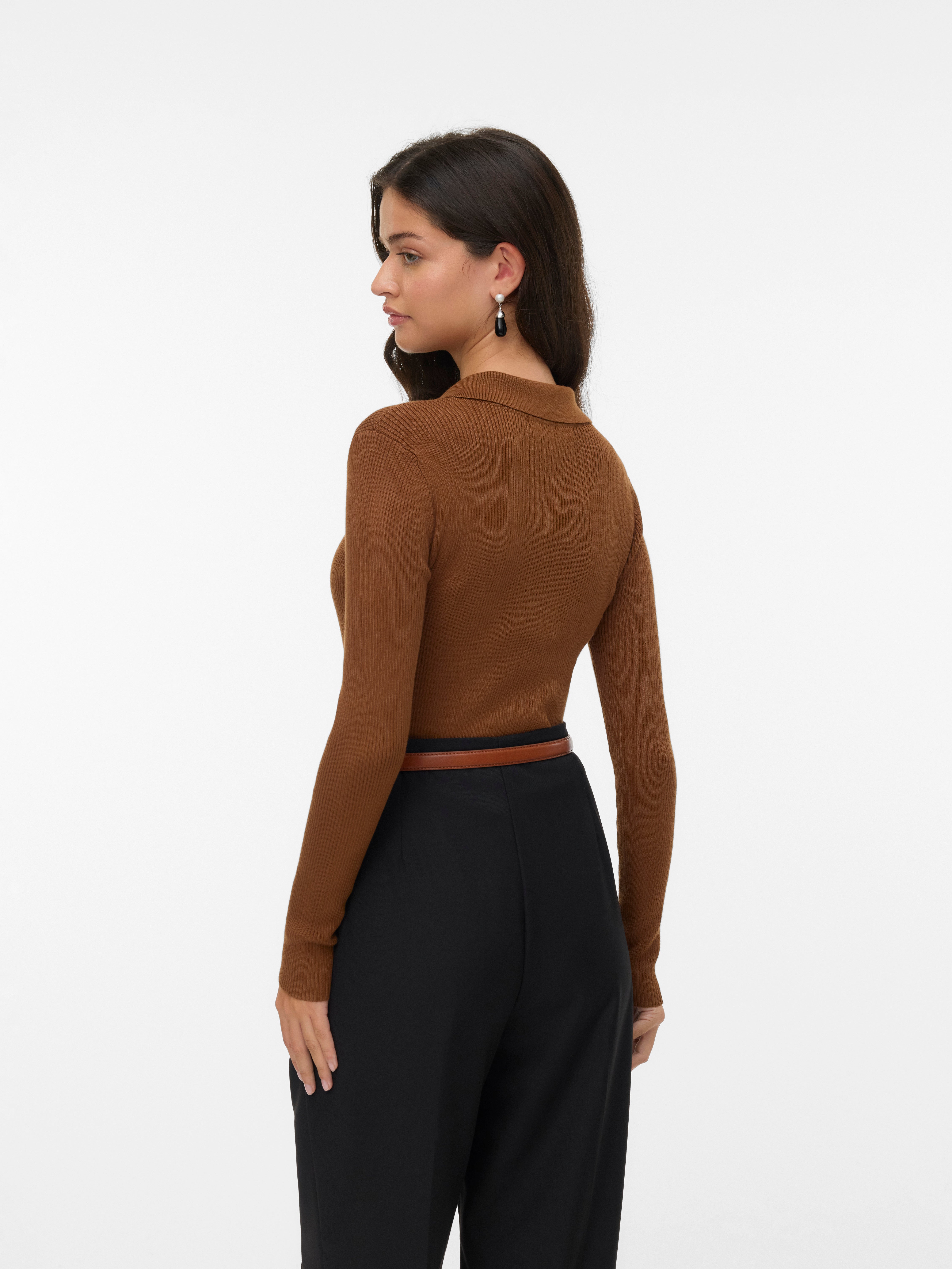 VERO MODA® VMSILJERIB Knitted pullover