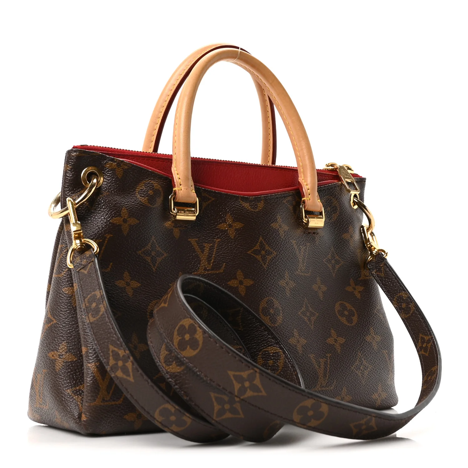 Monogram Pallas BB Cherry