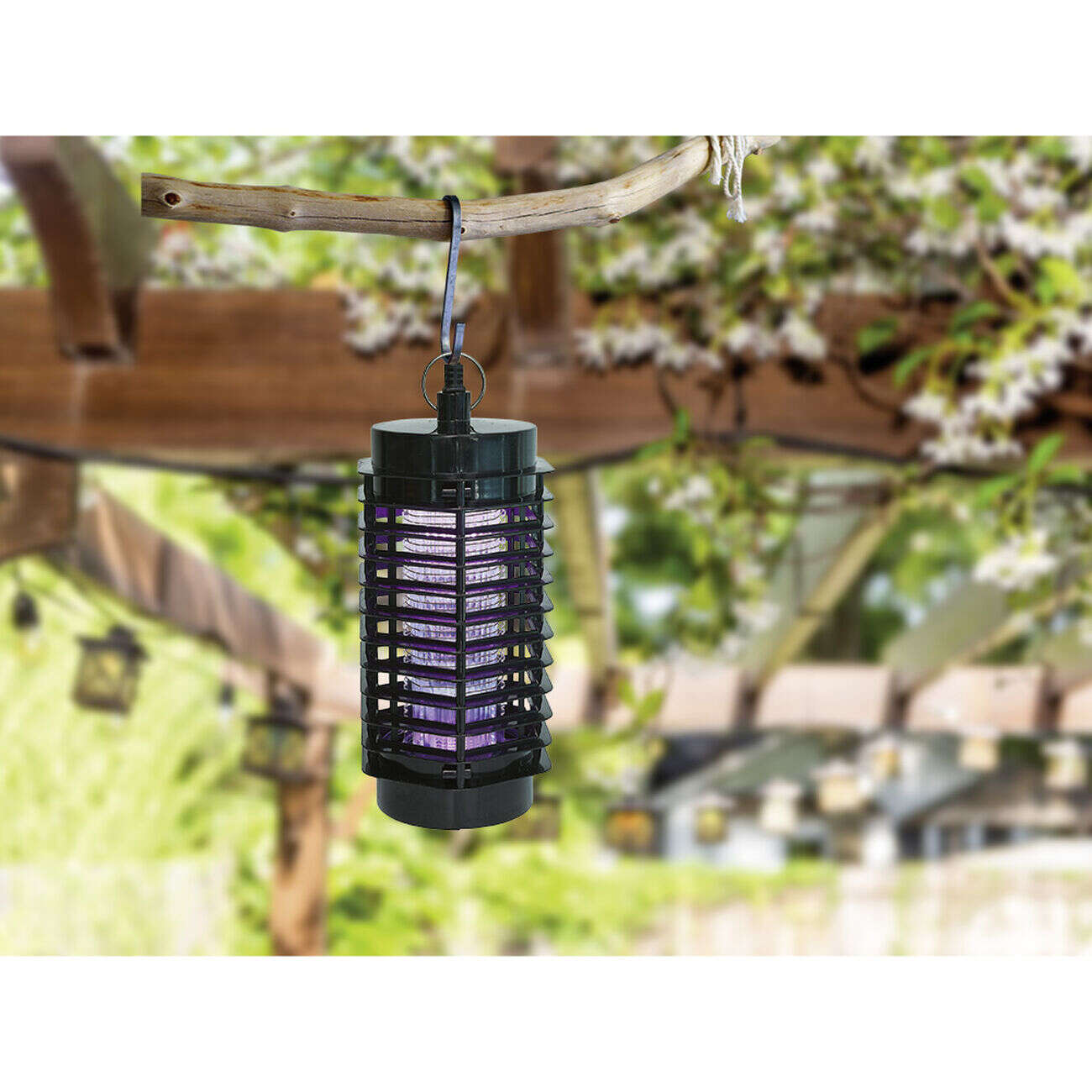 Lampe insecticide électrique Out Insect à poser ou suspendre 30m²