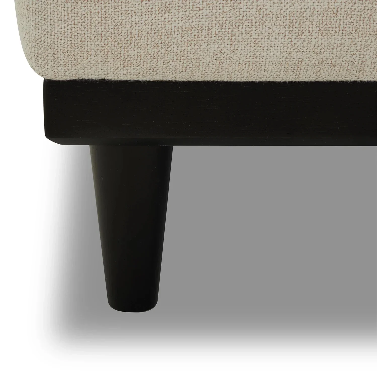 Better Homes & Gardens Springwood Wood Frame 83.46 Couch, Beige Velvet
