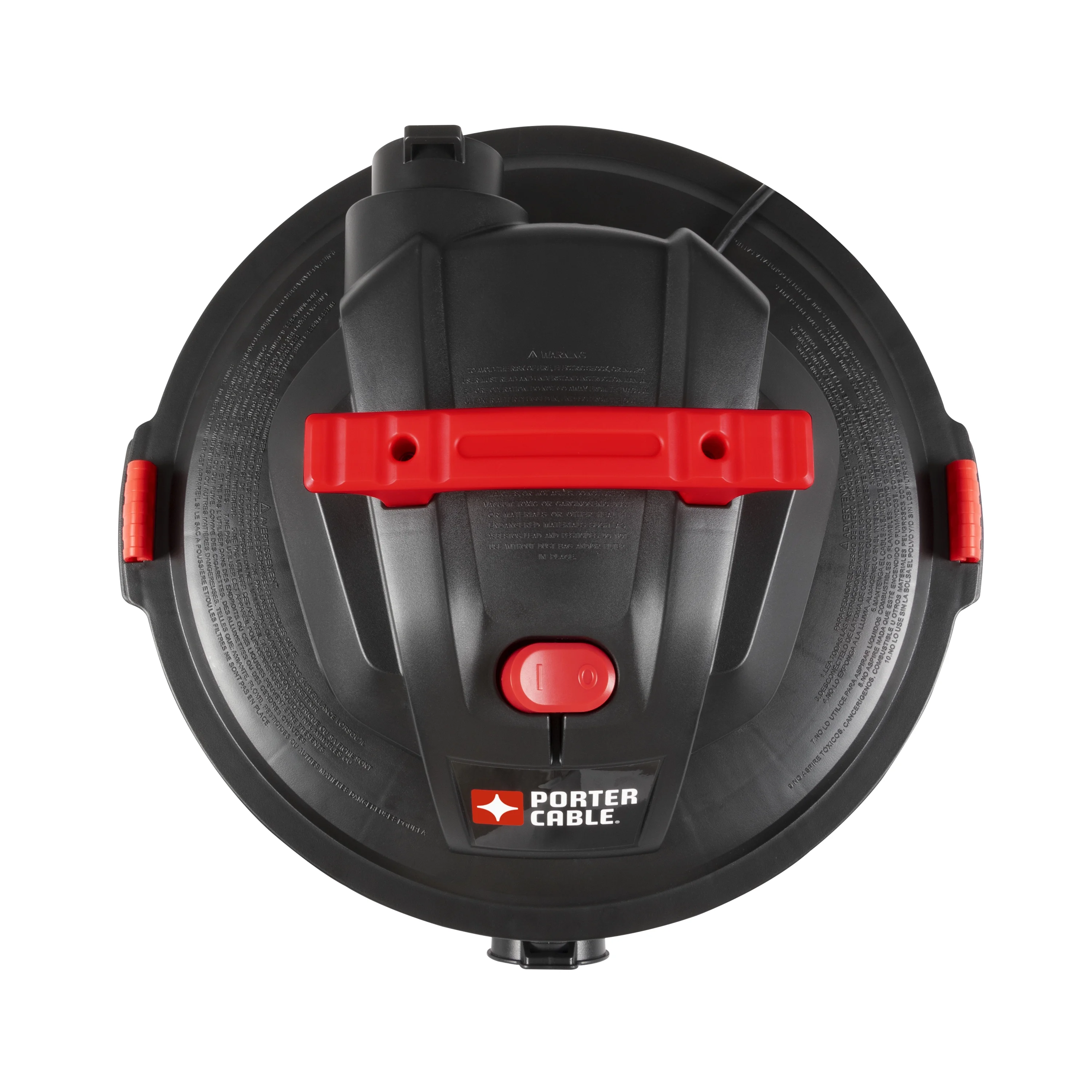10 Gallon 5HP Portable Poly Wet/Dry Vacuum PCX18604P 10A Image 3