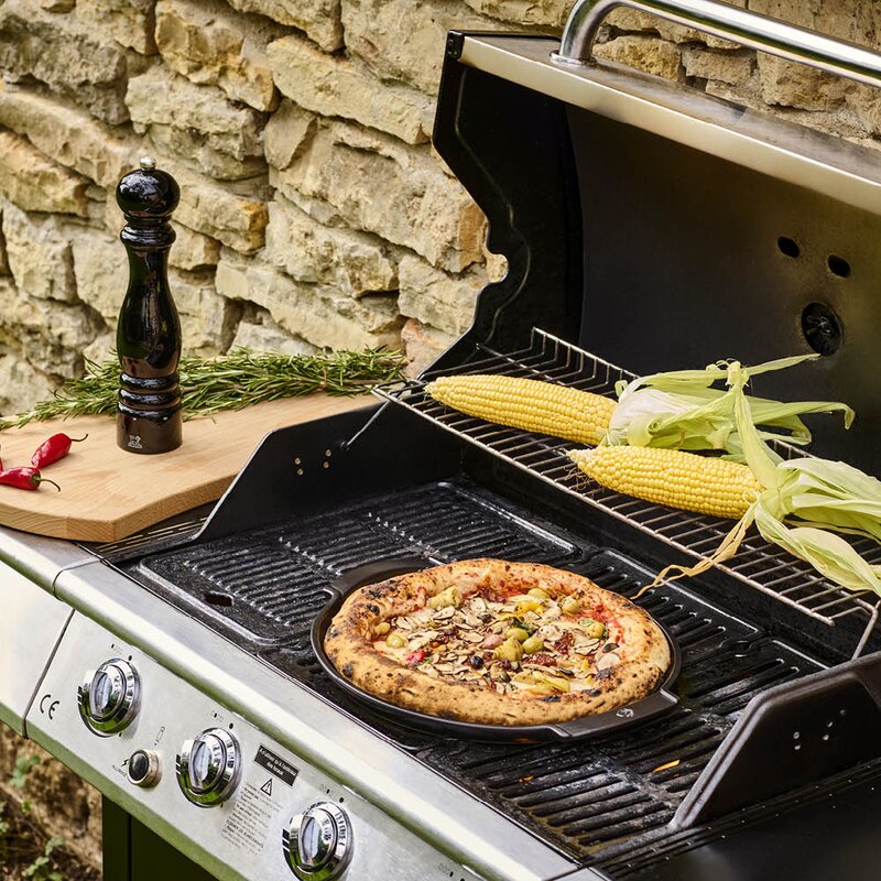Grill2Table pizzaform 34 cm svart