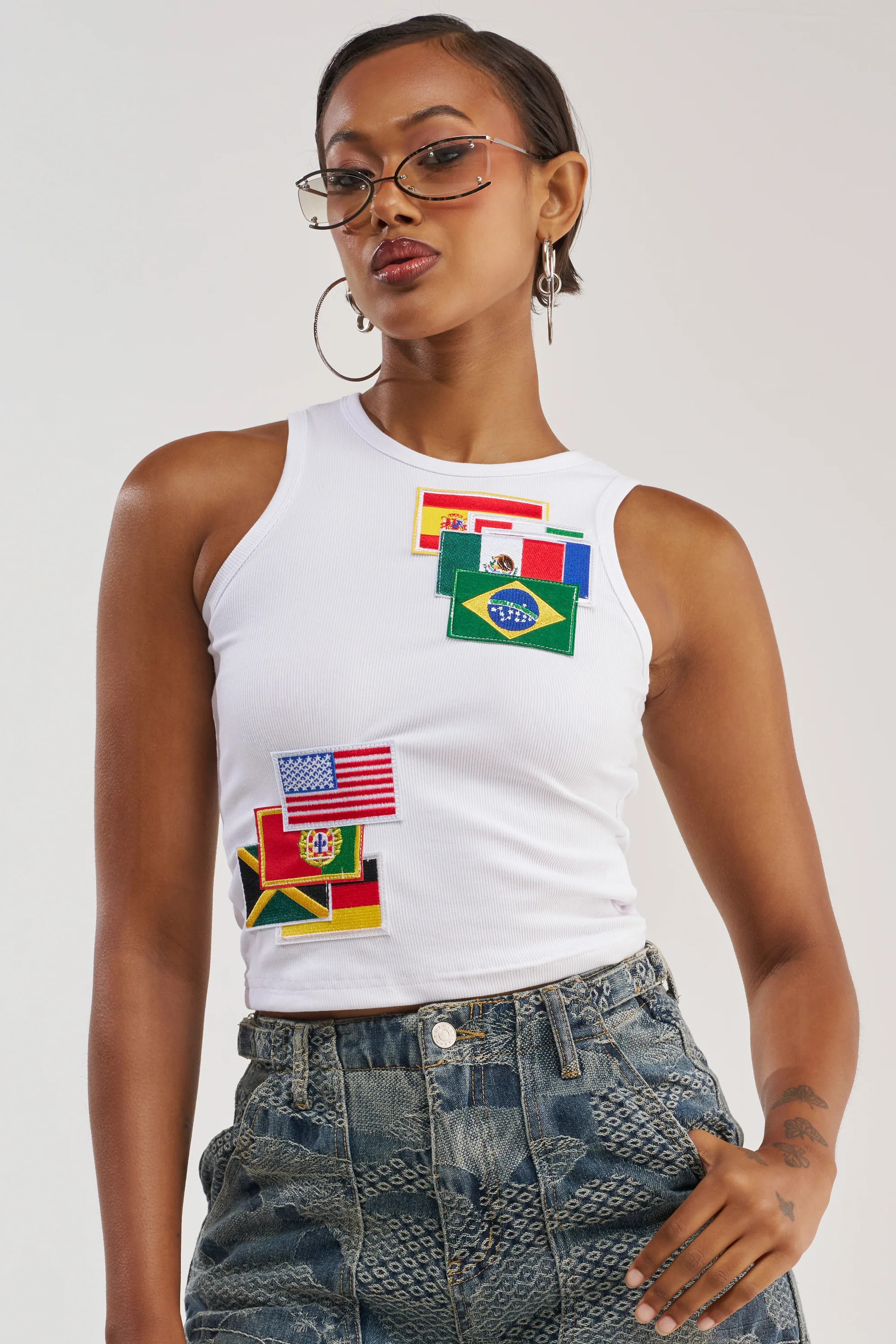 AROUND THE WORLD TANK TOP - Akira Store