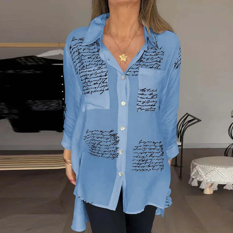 Monique - Blouse Élégante Printanière