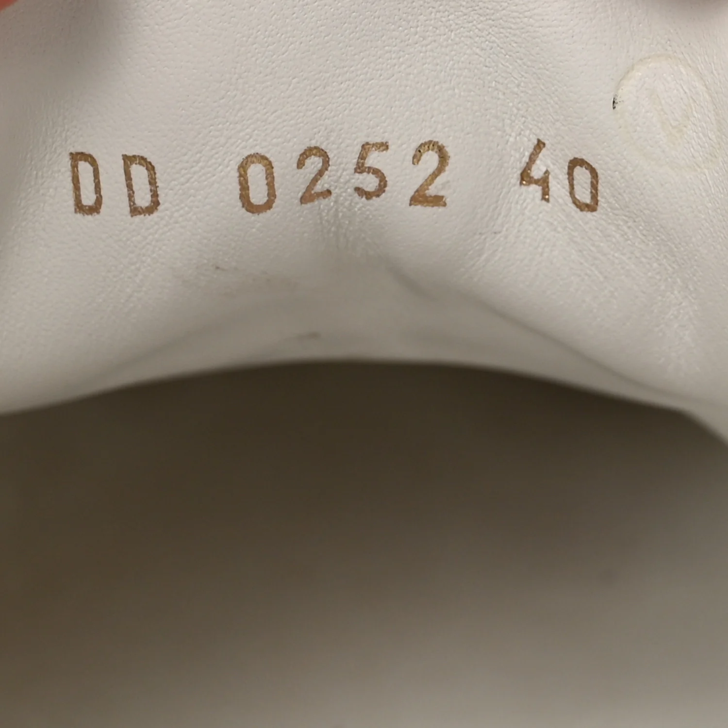 Lambskin Embossed Monogram Time Out Sneakers 40 White