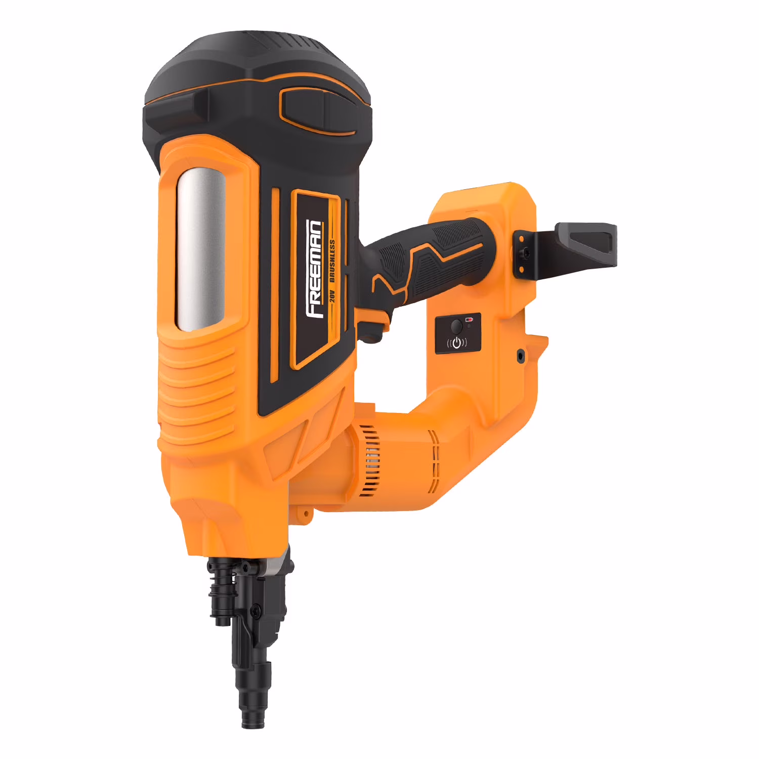 Freeman PE20VTCNPN 20 Volt Cordless and Brushless 3 Single Pin Concrete Nailer (Tool Only) �C 750 Shots per Charge