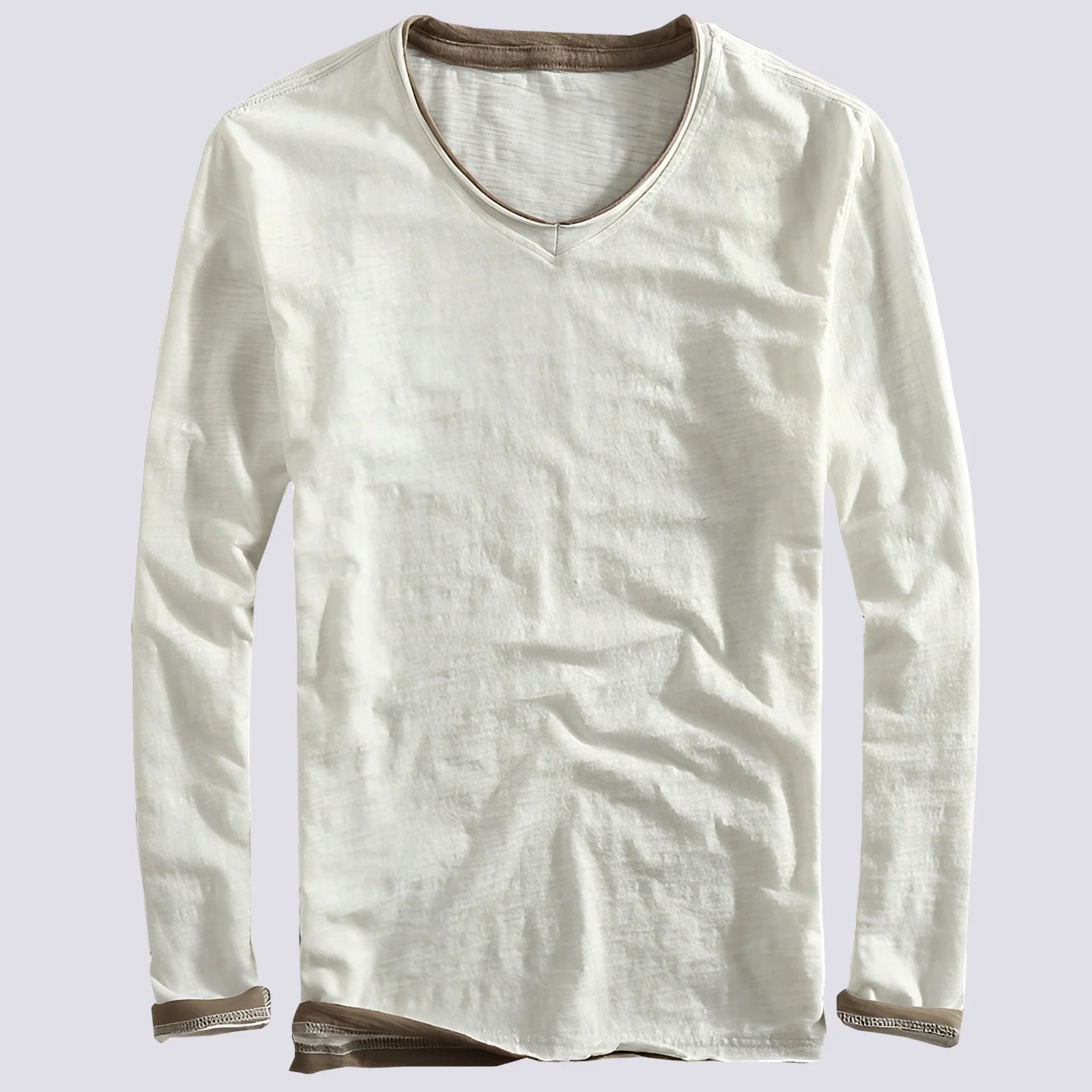Jack - Chemise élégante à manches longues et usée