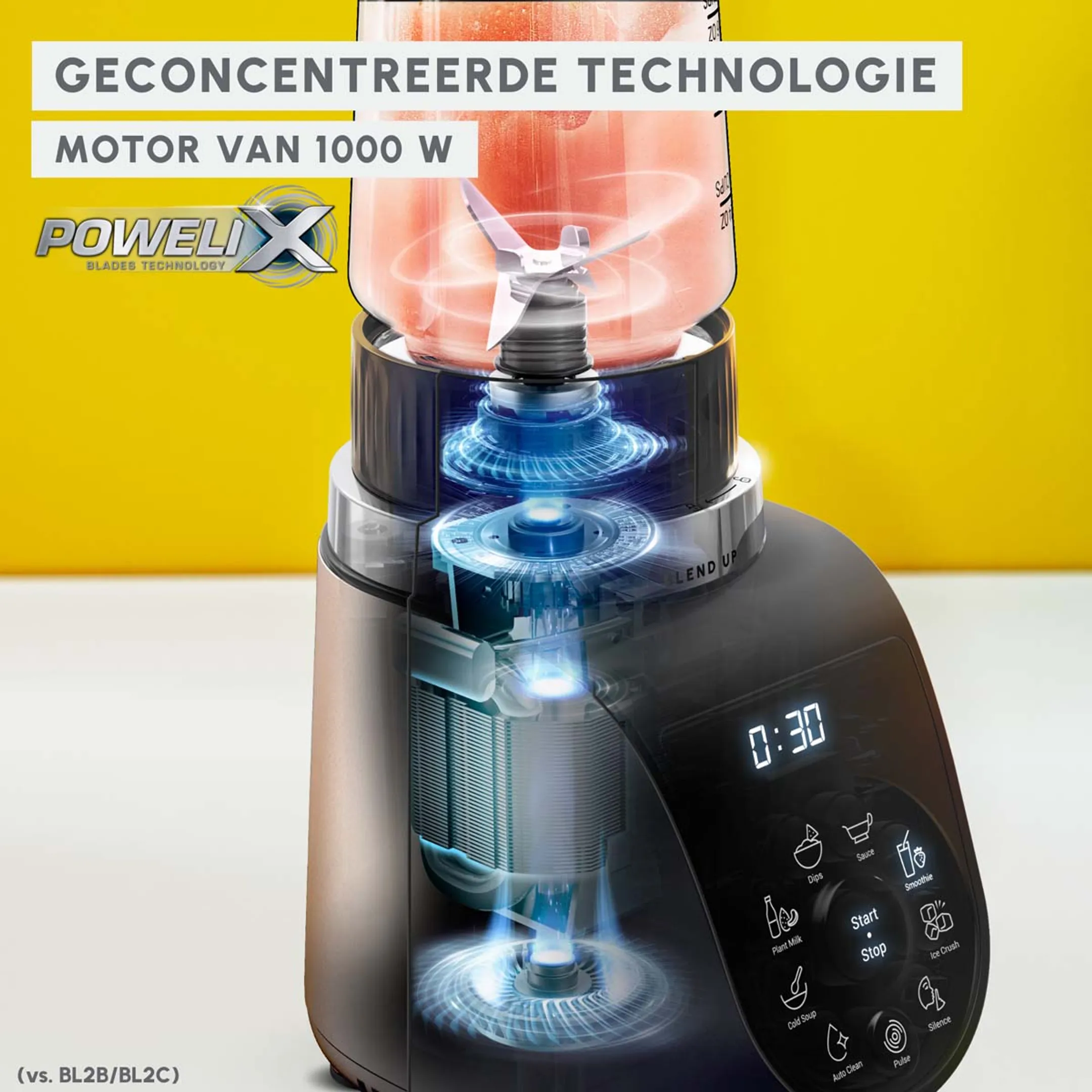 Moulinex Blender Blend Up LM190AFO