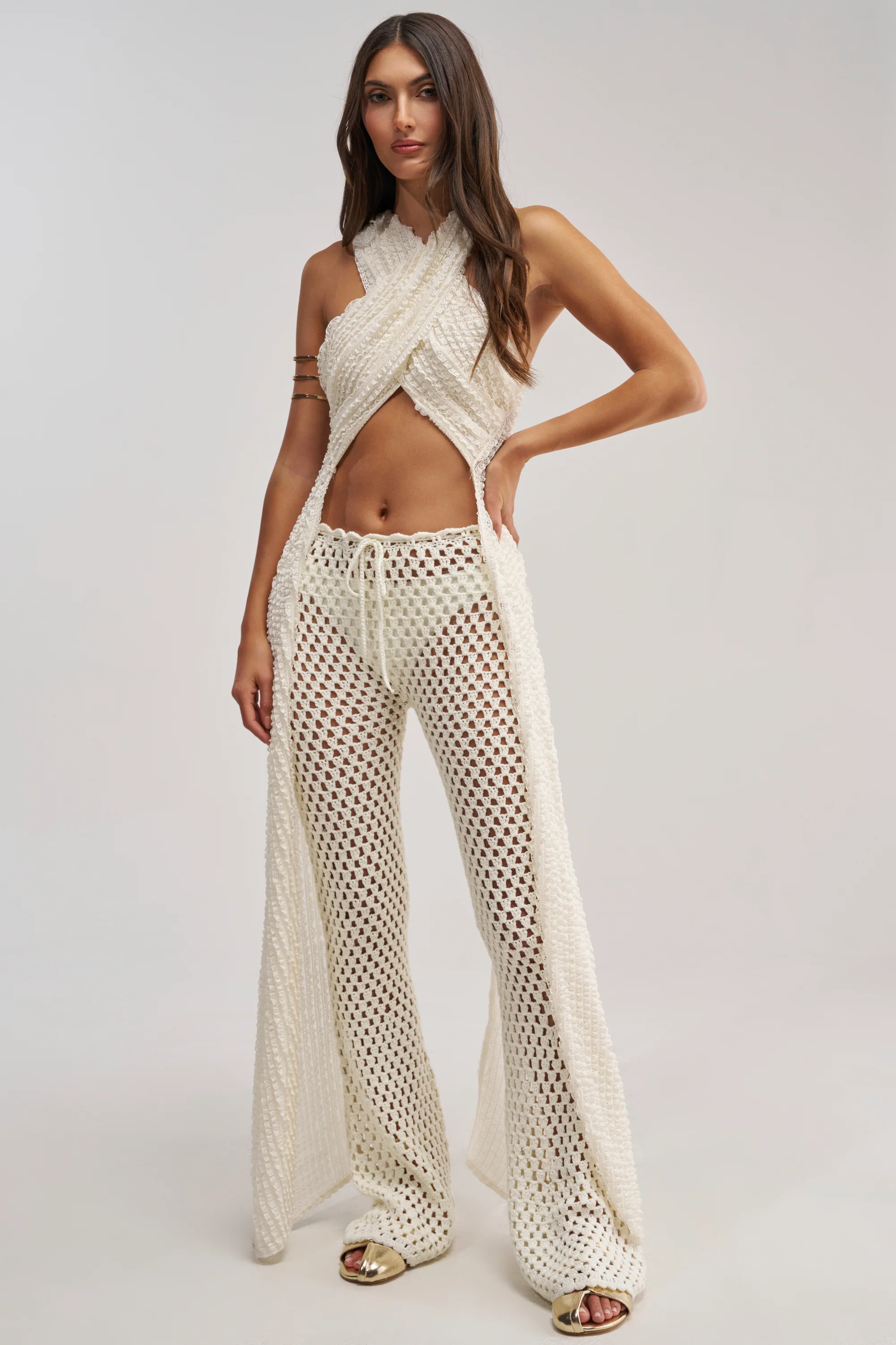 CIAO BELLA CRISS CROSS TOP - Akira Store