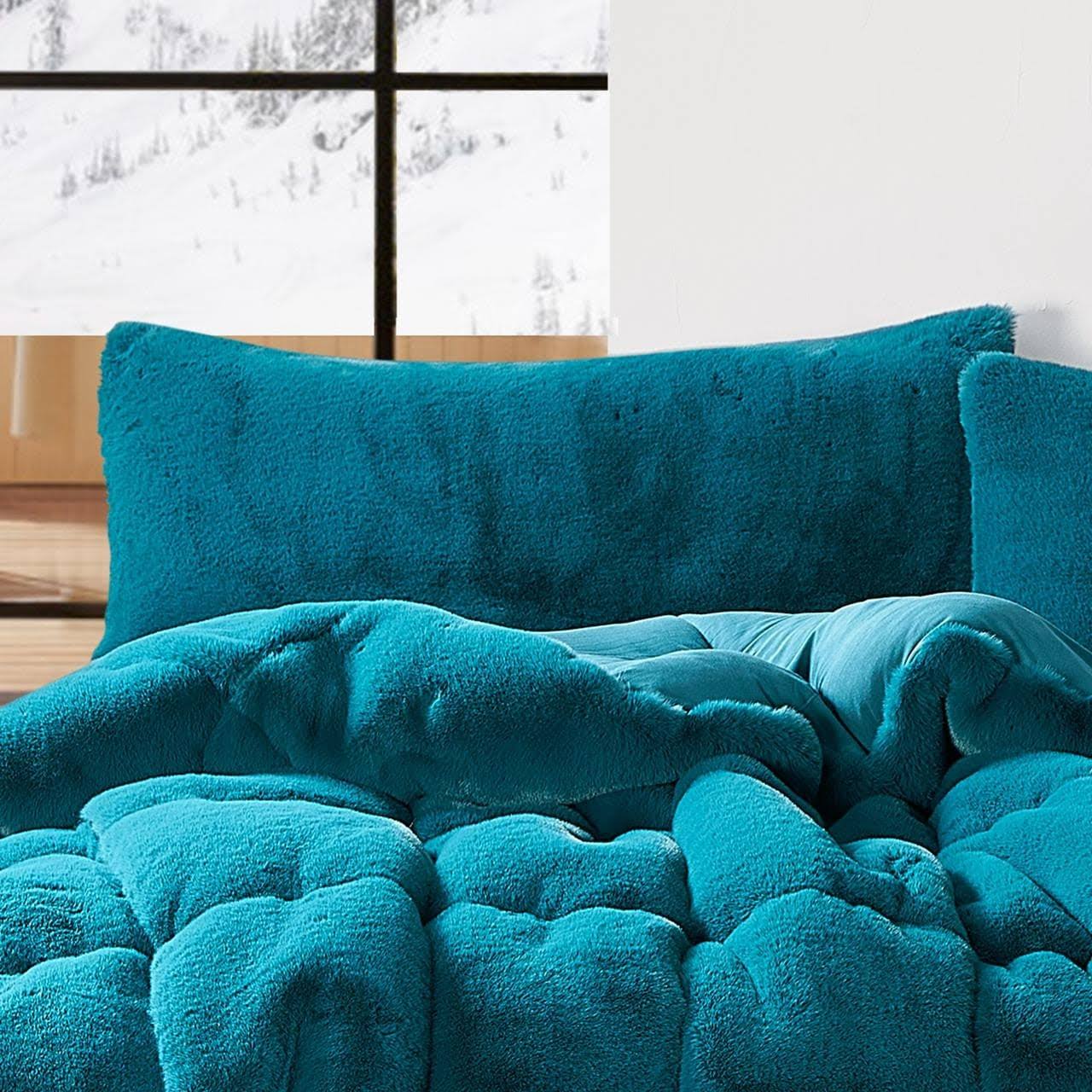 Chunky Bunny Yoga - Coma Inducer Pillow Sham - Real Teal - Standard