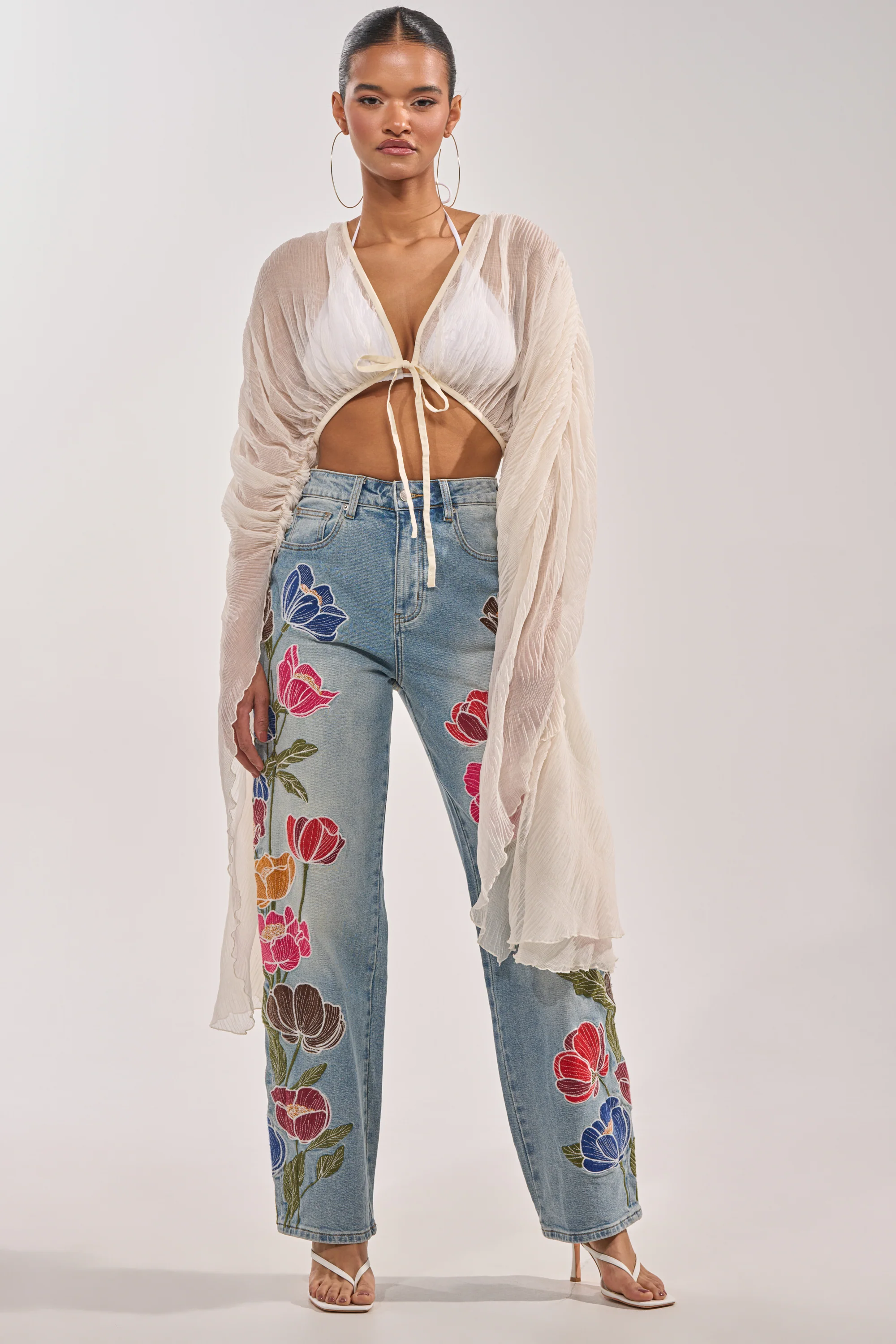 FLY AWAY CHIFFON BLOUSE - Akira Store