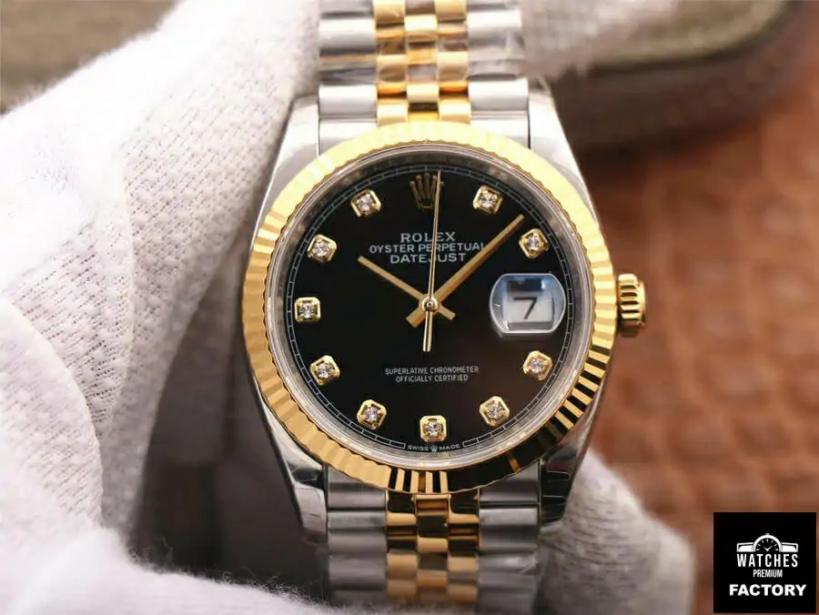 Rolex Datejust M126233-0021 EW Factory Diamond-Set Dial