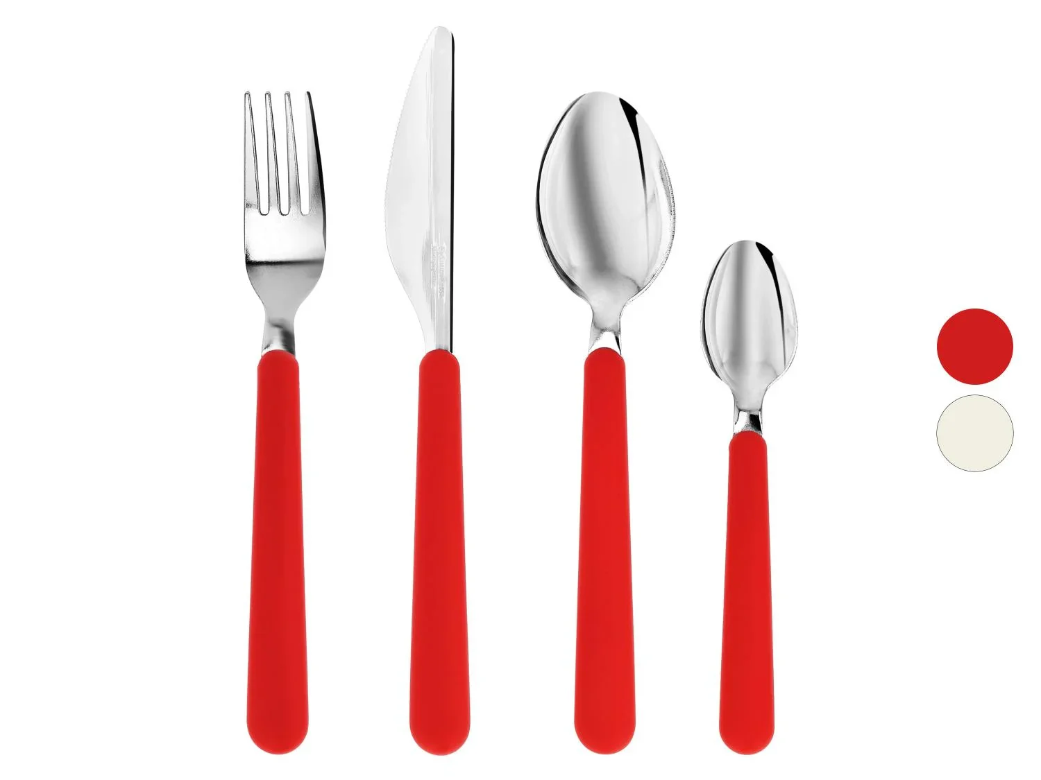 SILVERCREST Set de 16 couverts en acier inoxydable