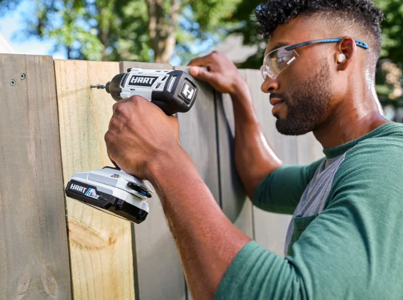 HART 20-Volt Cordless 1/4�� Hex Impact Driver 2-Pack 4AH Battery Kit Bundle