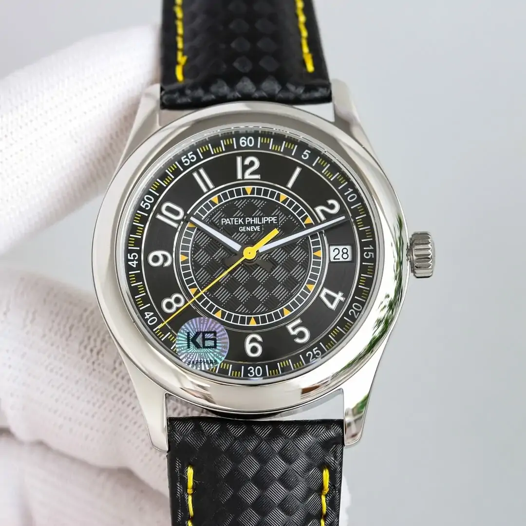Patek Philippe Calatrava 6007G-001 GS Factory Black Dial