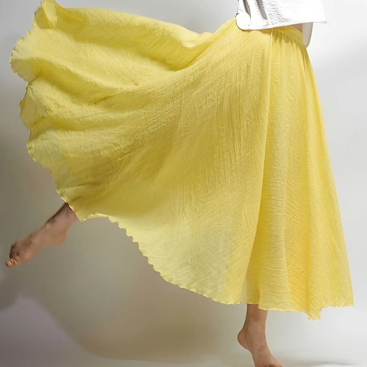 Alina - Jupe Maxi Bohème Flottante