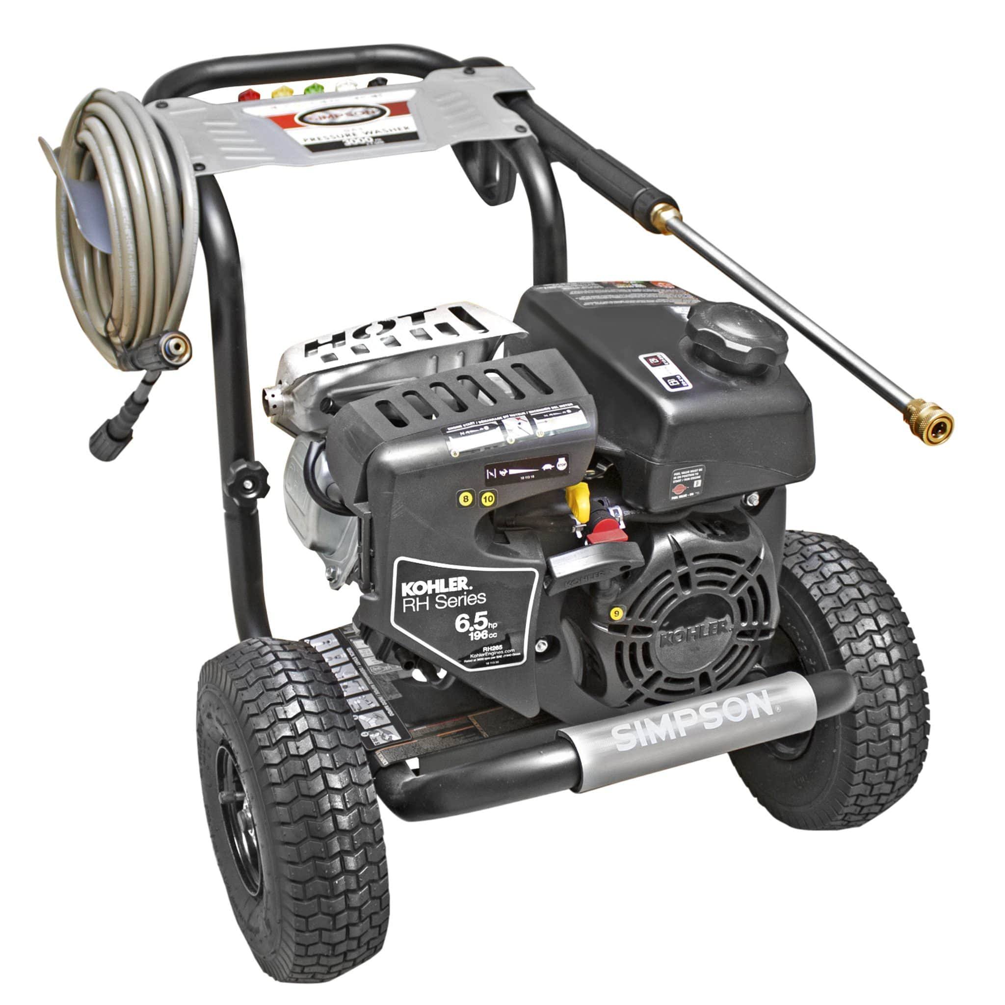 Simpson MegaShot MS60763-S Kohler 3100 PSI Gas 2.4 GPM Pressure Washer