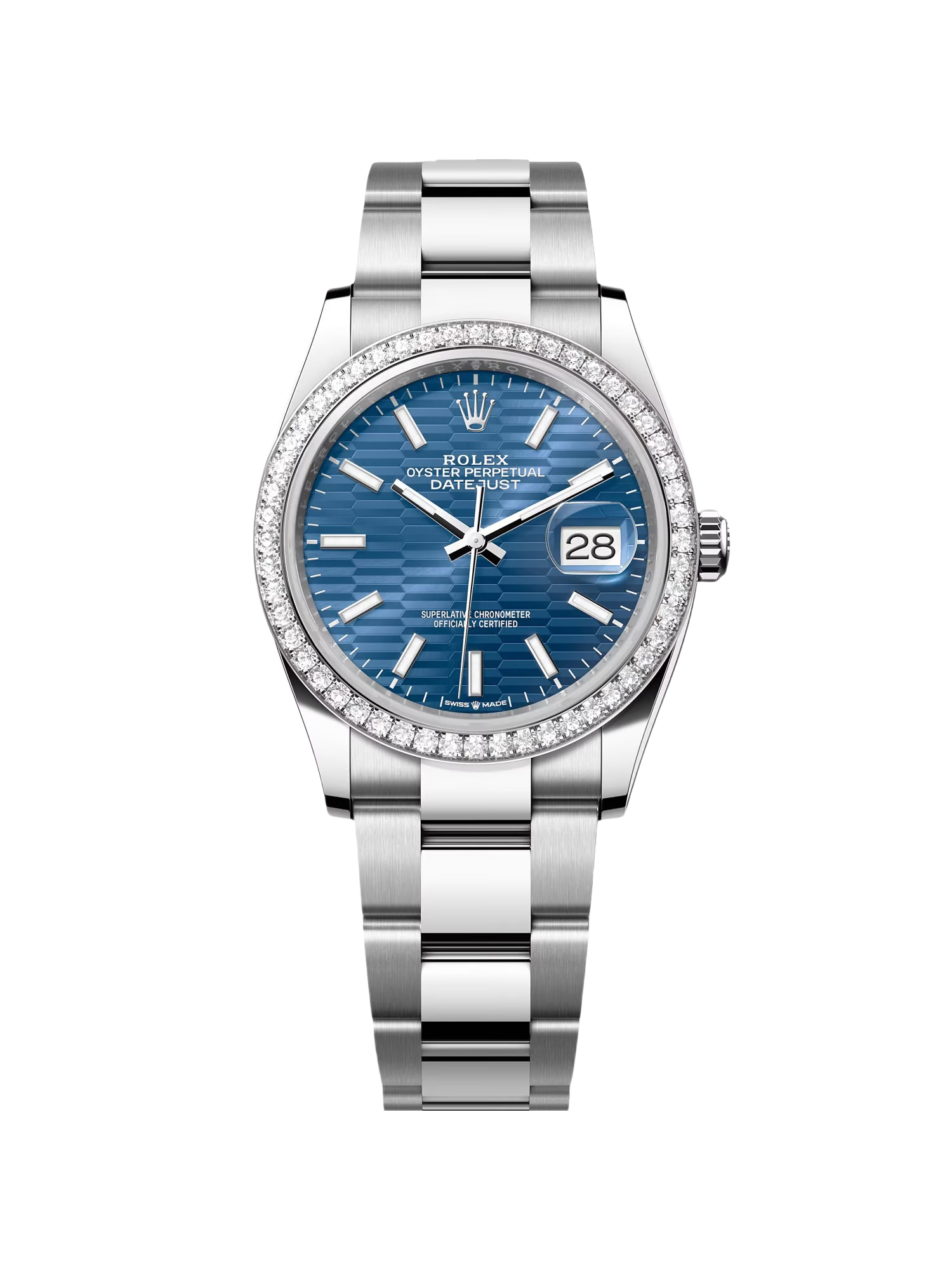 【Super Clone】RLX  Datejust 36mm 126284 Blue Dial Jubilee Bracelet