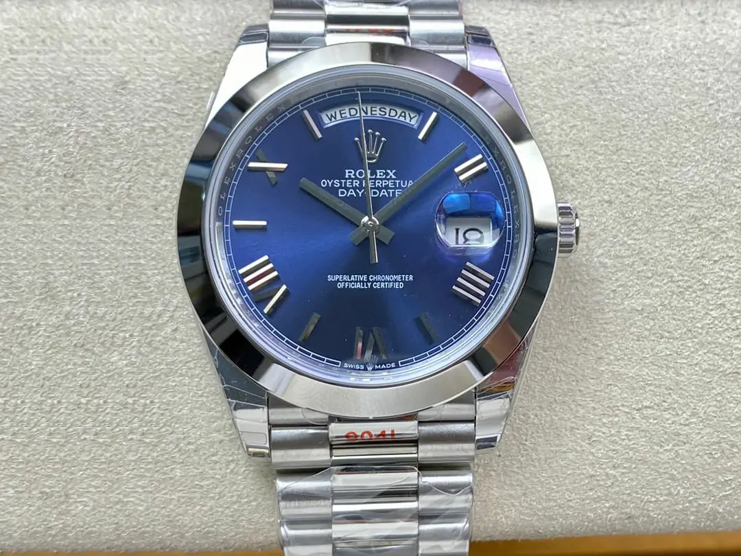 Rolex Day Date M228206-0015 EW Factory Stainless Steel Strap