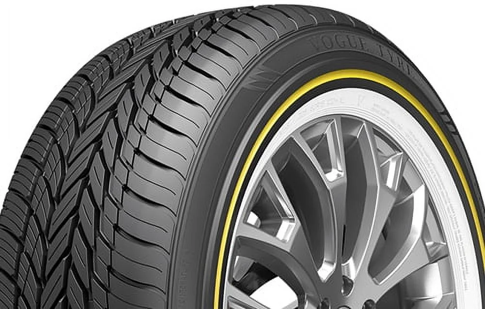 4 Vogue Tyres Custom Built Radial 225/60R16 102H White/Gold Sidewall Tires 460AA 0.3145.171 / 225/60/16 / 2256016