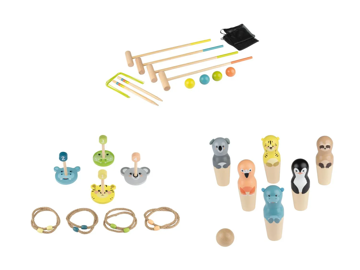 Playtive Jeux d'veil en bois