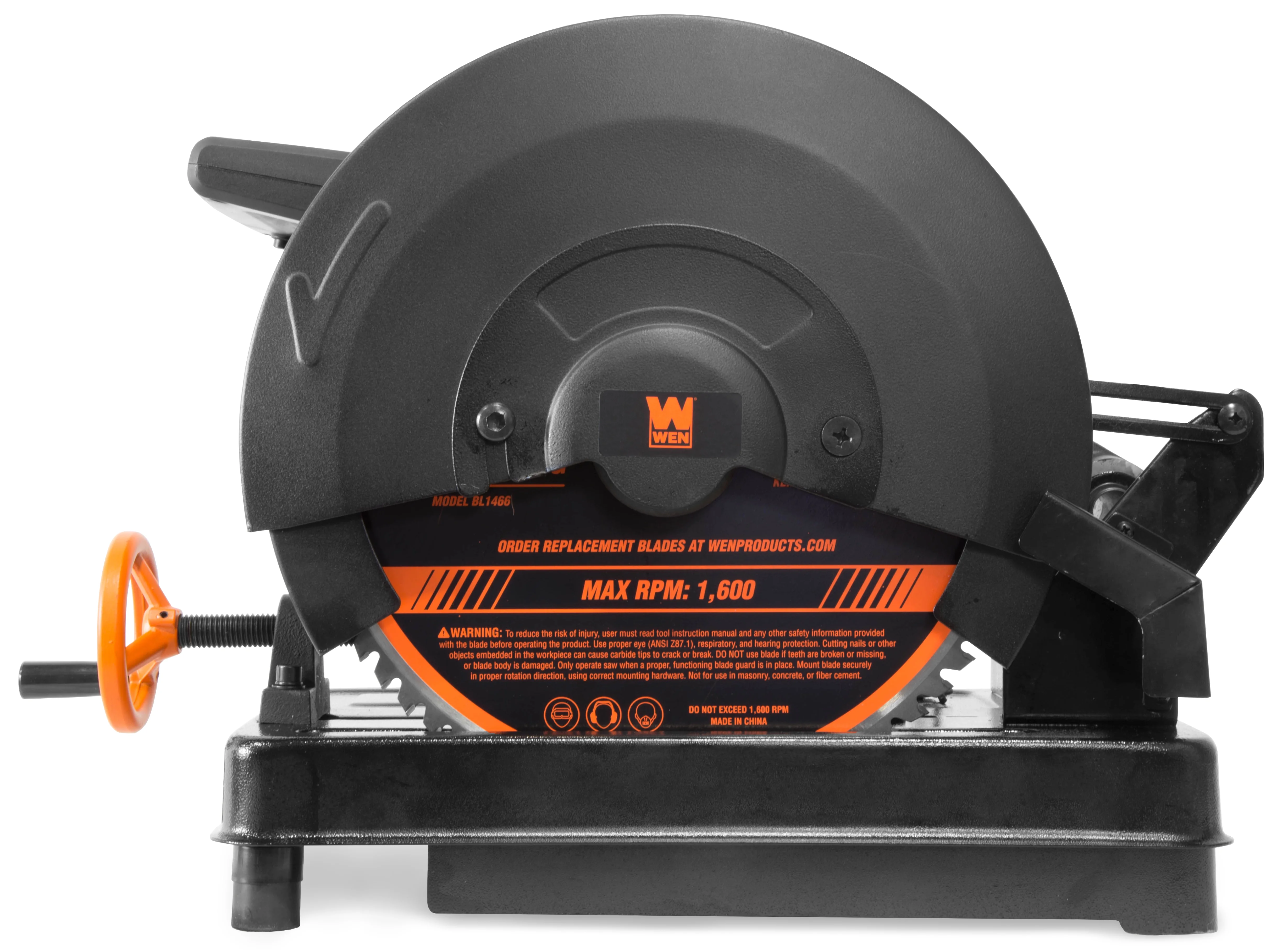 Products 15-Amp 14-Inch Multi-Material Cut-Off Chop Saw with Carbide-Tipped Metal-Cutting Saw Blade - Image 4