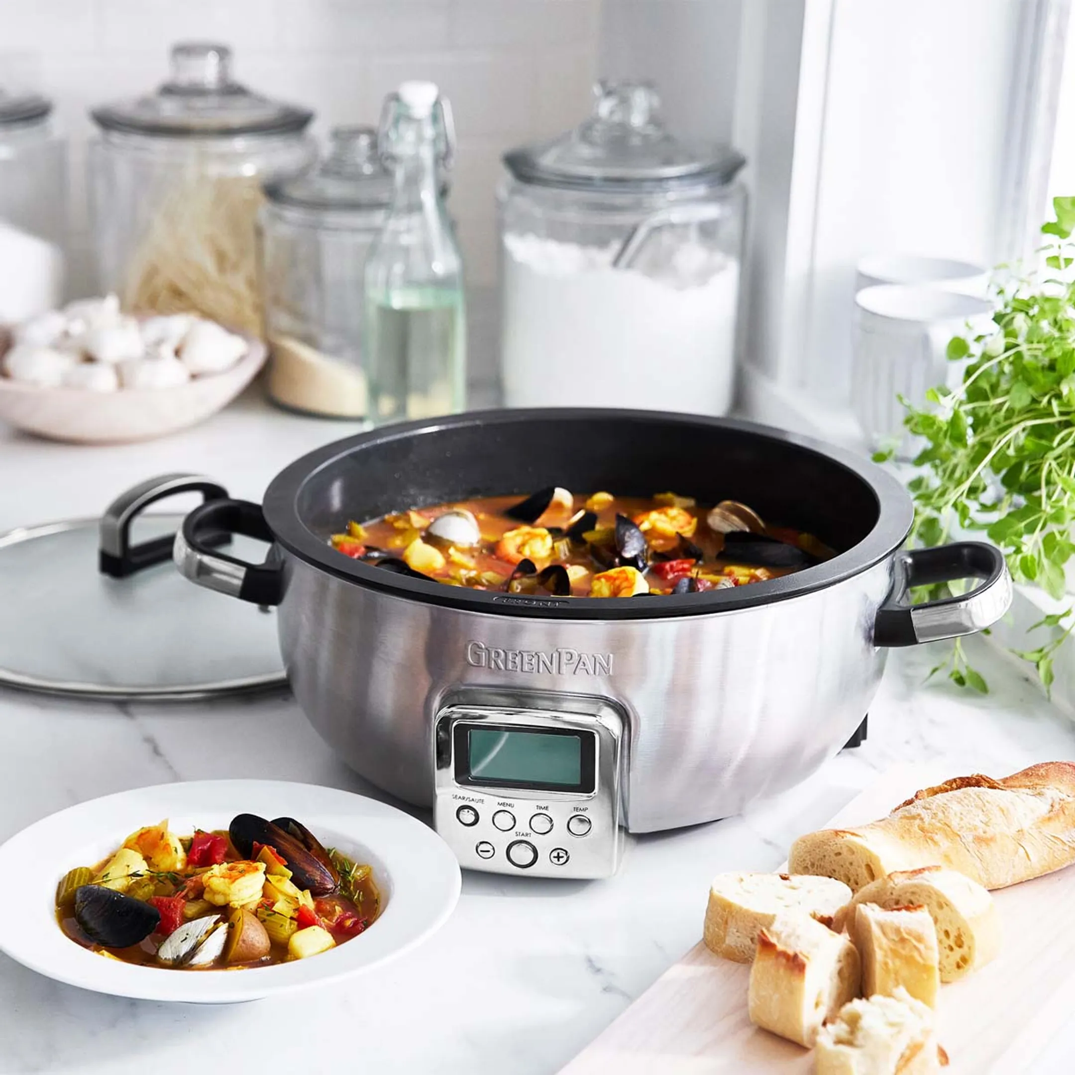 GreenPan Omnicooker Inox 5,6L