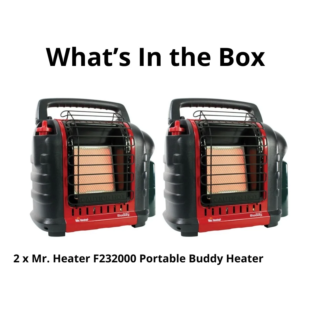 F232000 Portable Buddy Heater (2-Pack) Bundle - Image 2