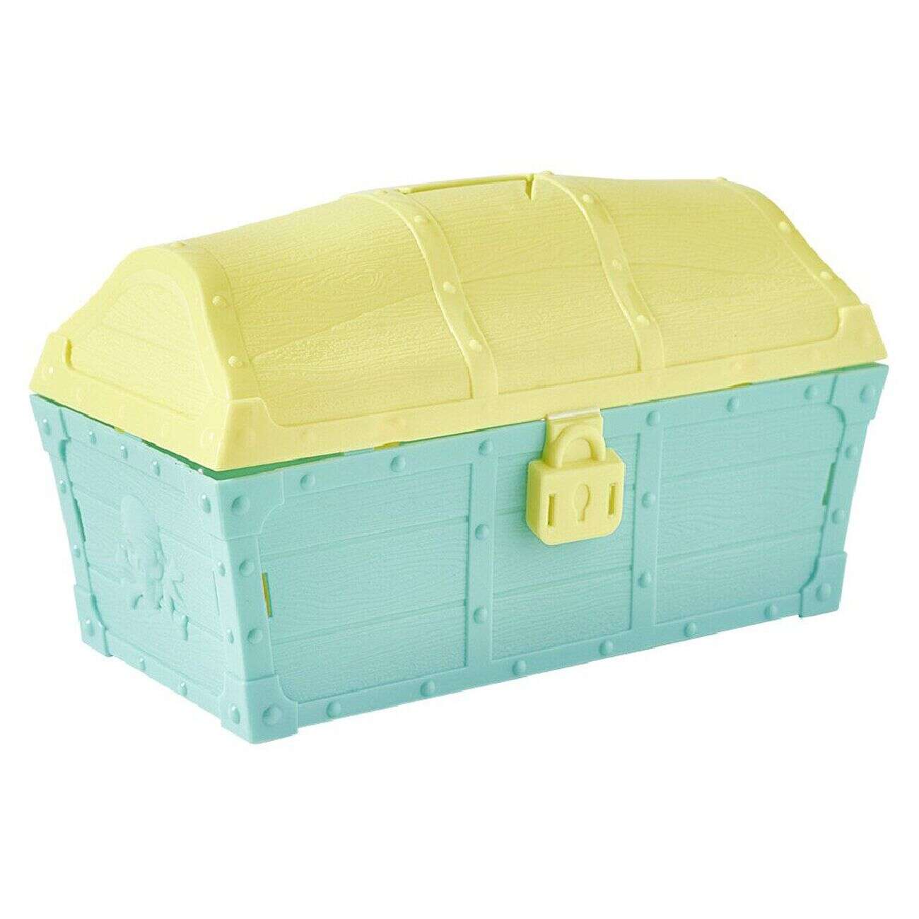 Jeu la chasse aux trésors avec coffre diamants et pièces