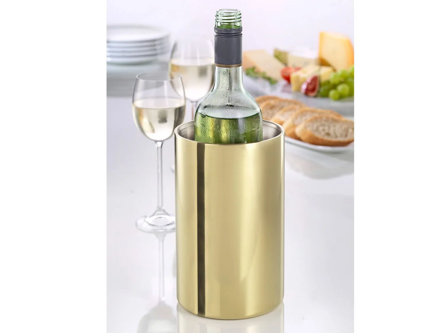 Esmeyer Refroidisseur  vin en acier inoxydable dune contenance de 1,6 l env.