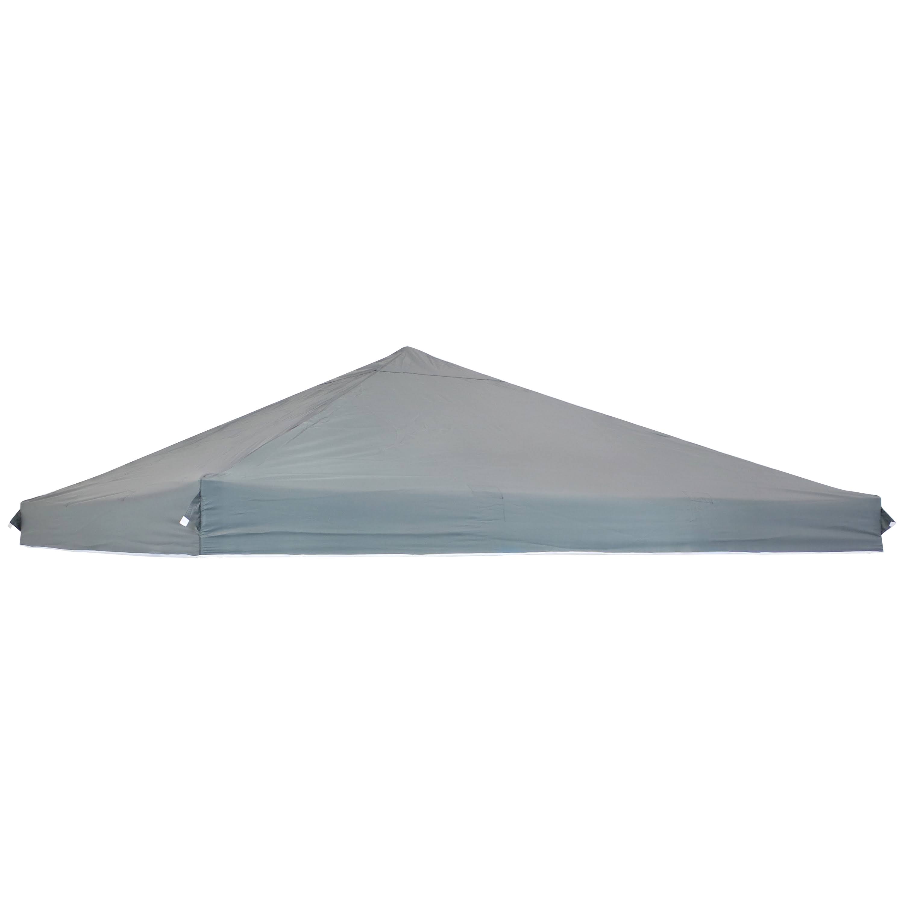 Sunnydaze Decor 12x12 Foot Standard Pop-Up Canopy Shade - Gray
