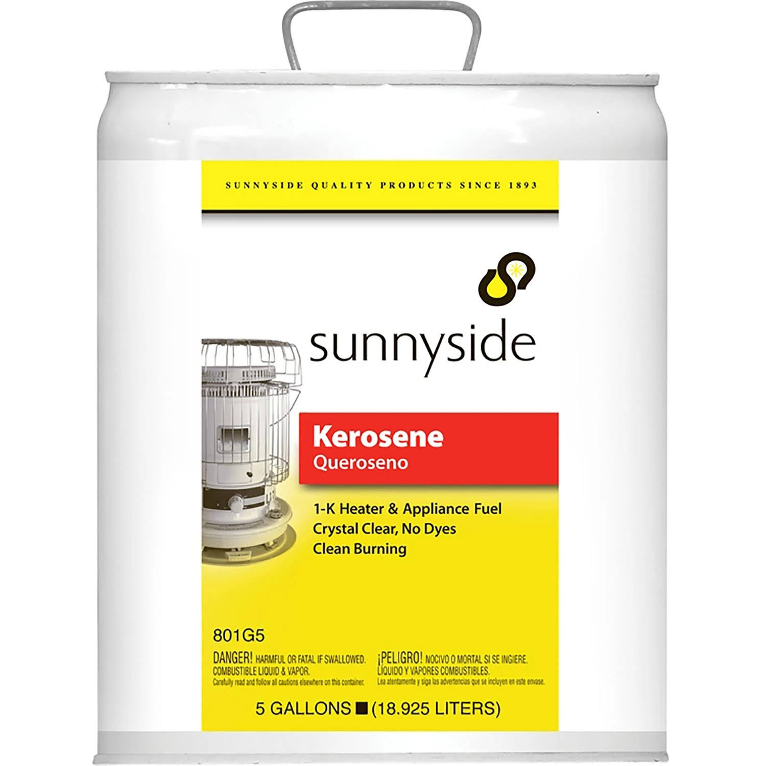 Sunnyside 5 Gal Kerosene Fuel-Instock