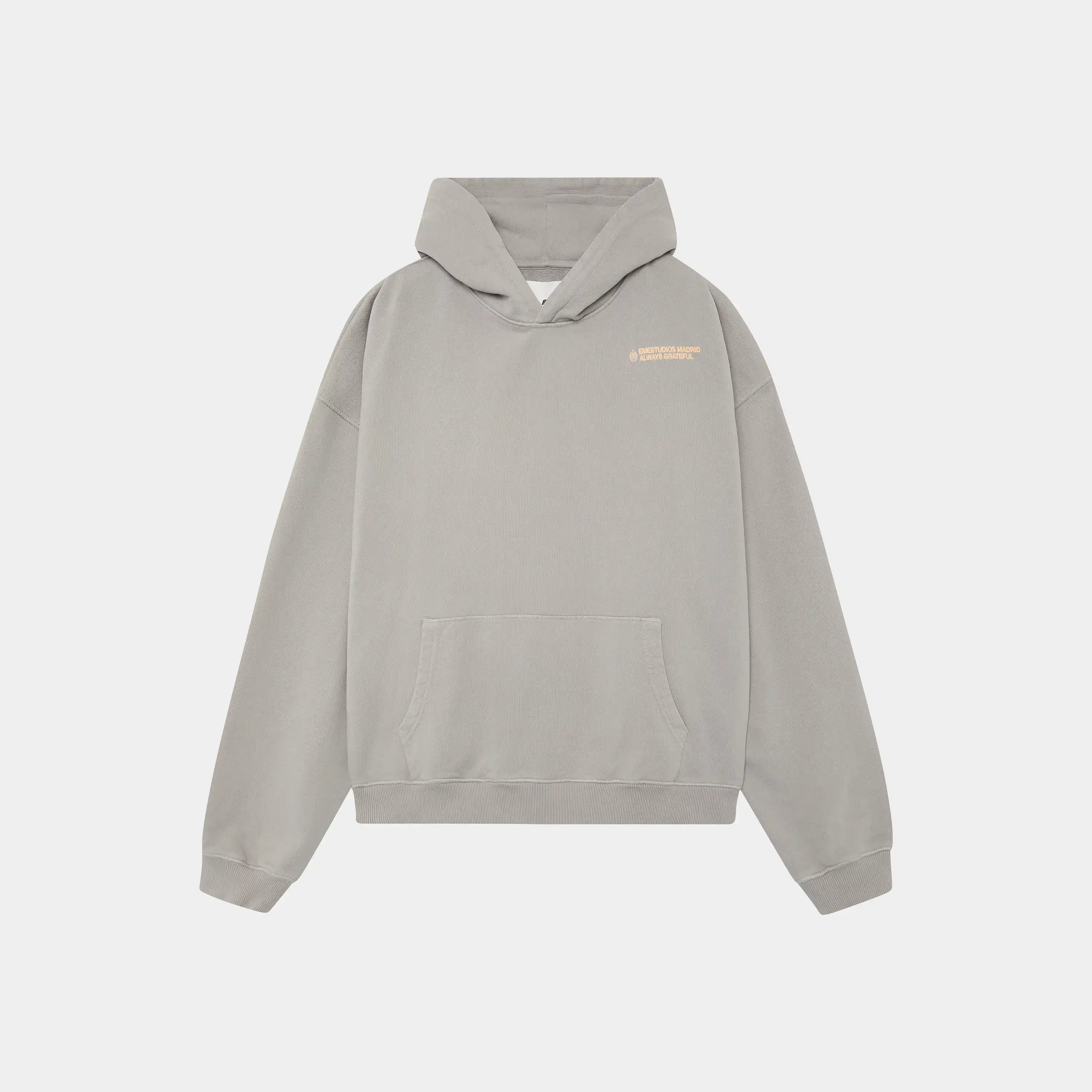 West Heather Grey Oversized Hoodie