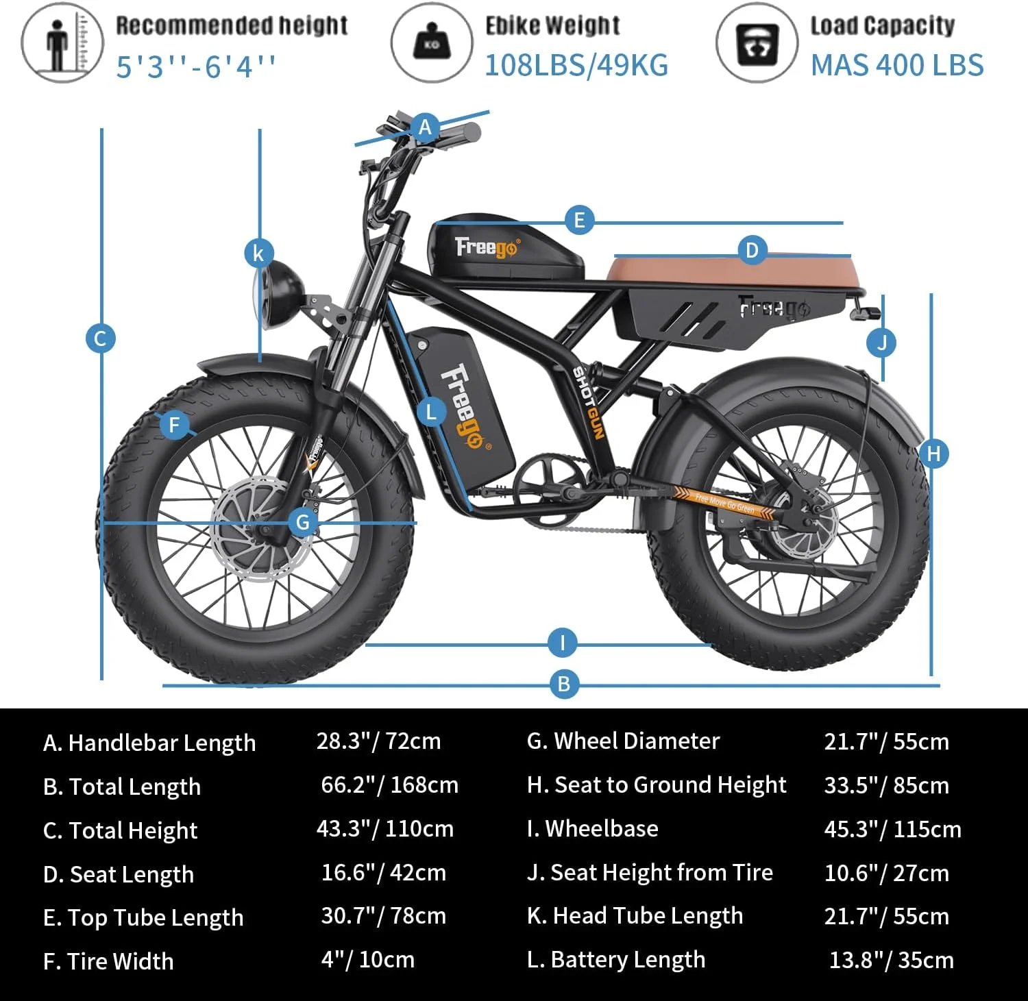 F3 Pro 2000W Dual Motor Electric Bike for Adults, Dual Battery 48V/40Ah, 20"x4.0" Fat Tires Off Road Electric Bicycle with Removable Battery, 34MPH68 Long Range E Bike UL2849 - Image 5