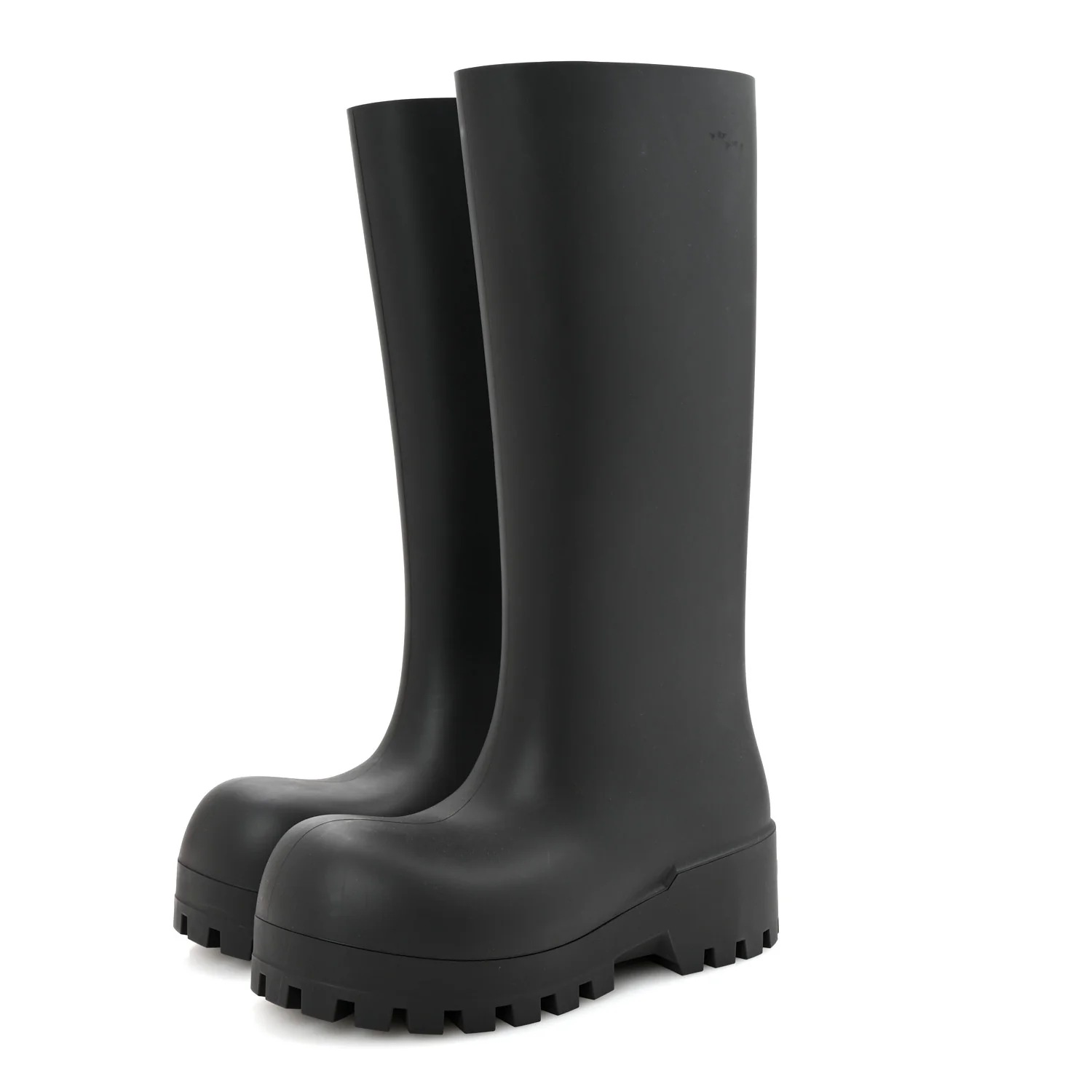 Rubber Bulldozer Rain Boots 39 Black